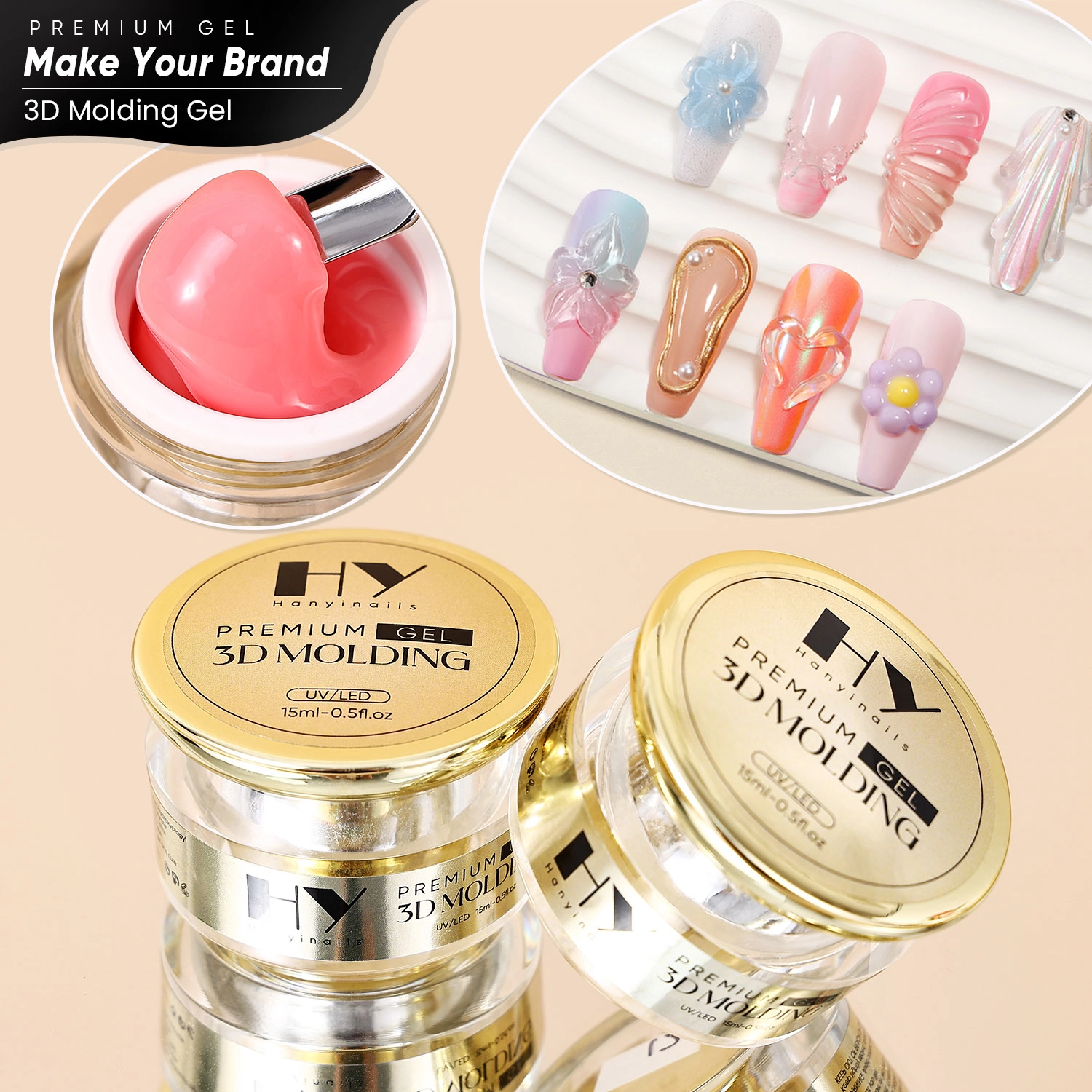 3D-Molding-Gel- (4) - Hanyinails