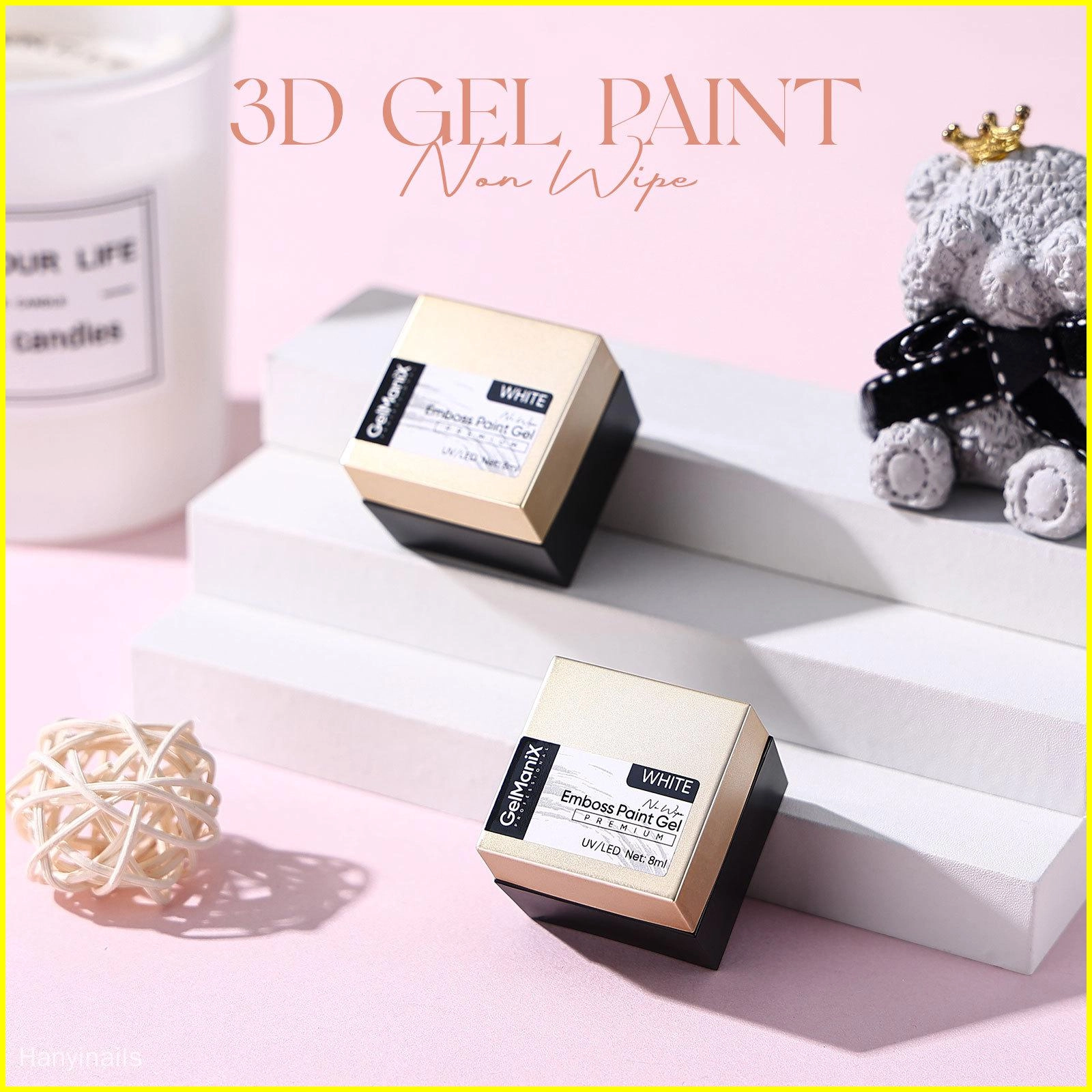 3D-гель-для-наращивания-ногтей - Hanyinails 3D гель для дизайна ногтей - Hanyinails