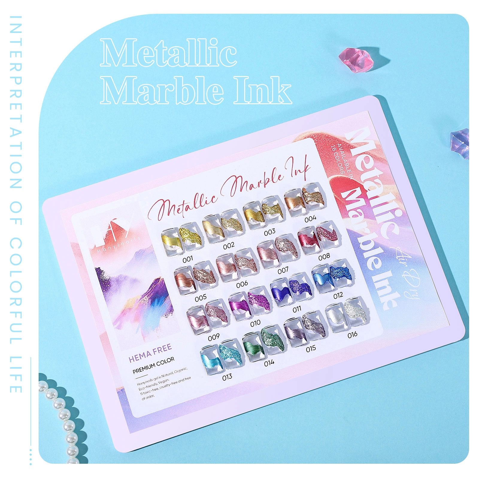 3D Vein Effect Ink - Hanyinails