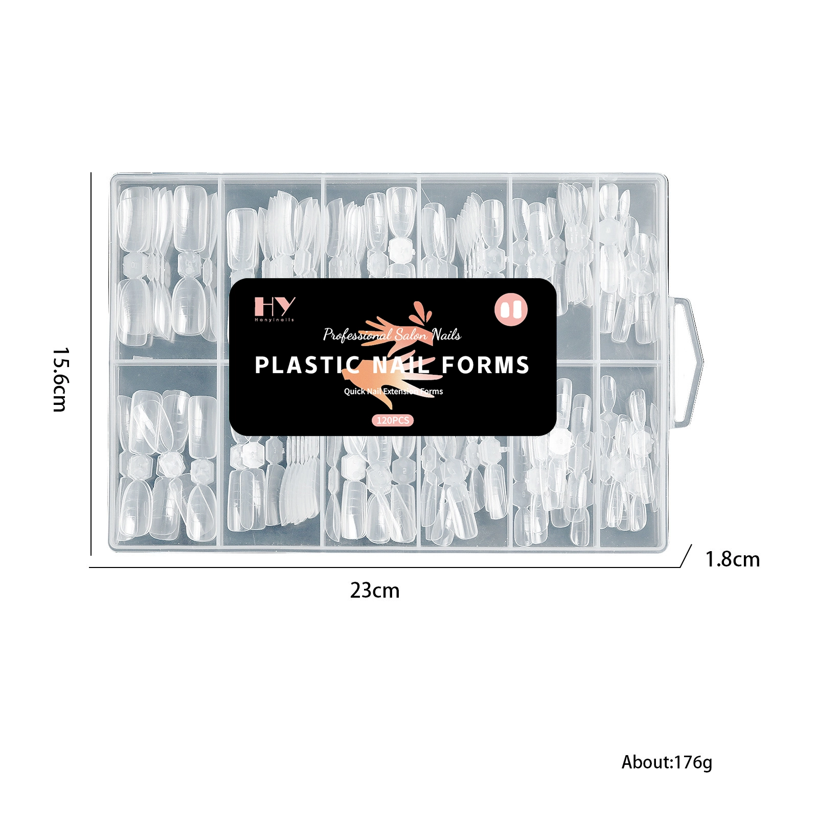 120-pcs-Nail-Forms - Hanyinails 5 - Hanyinails