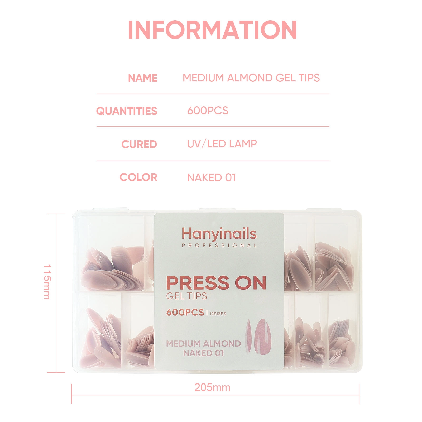 ombré-color-tips-nails - Hanyinails ombré color tips nails - Hanyinails