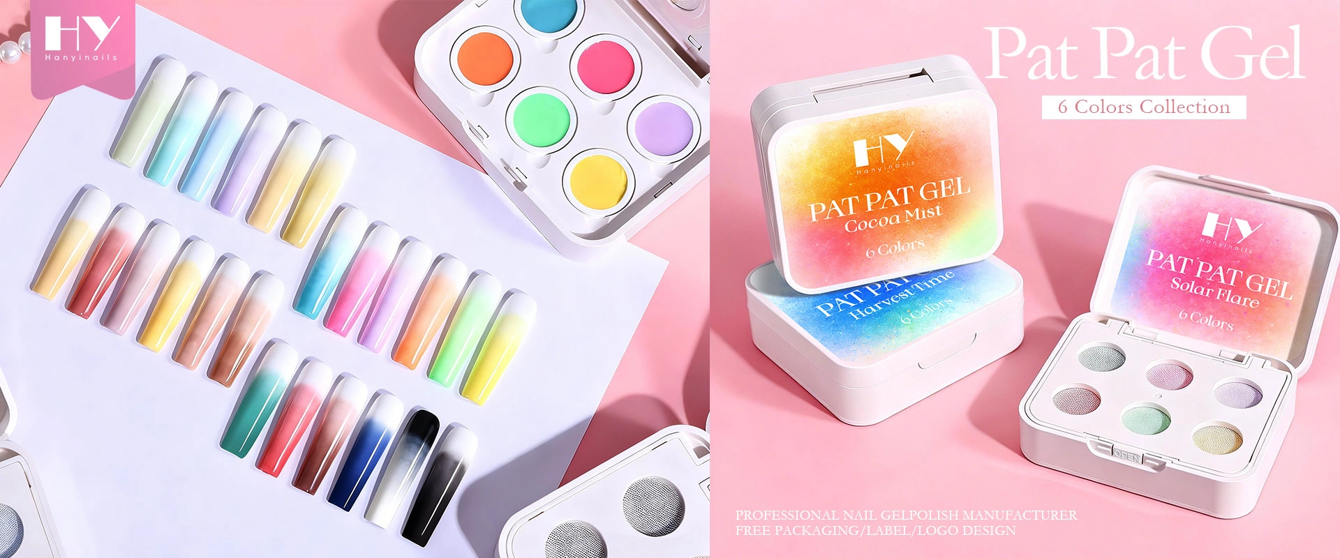 6-colors-pat-pat-gel-banner - Hanyinails