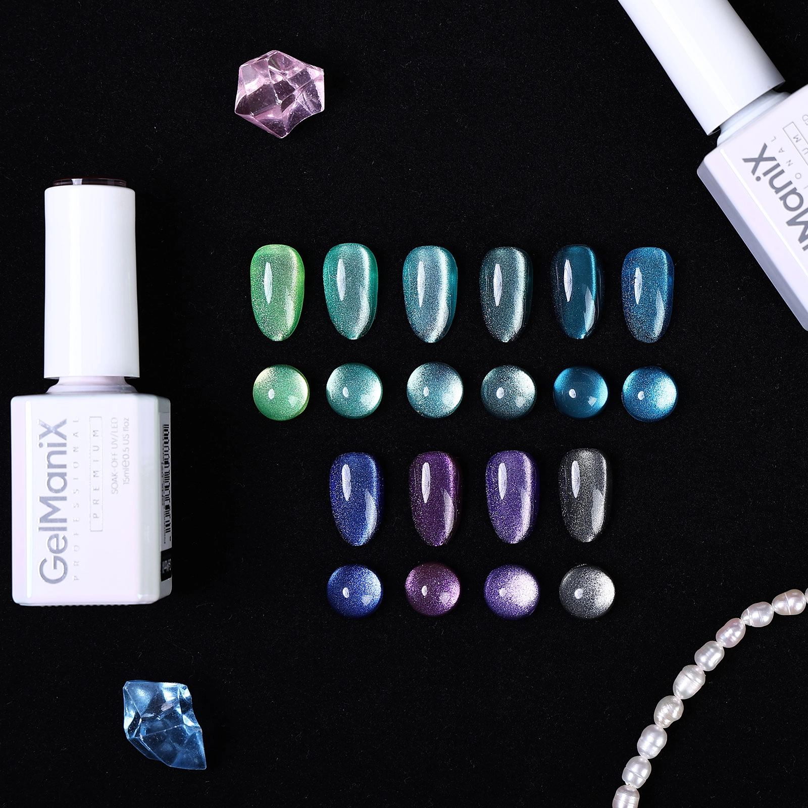 18色-Crystal-Cat-Eye-8 - Hanyinails