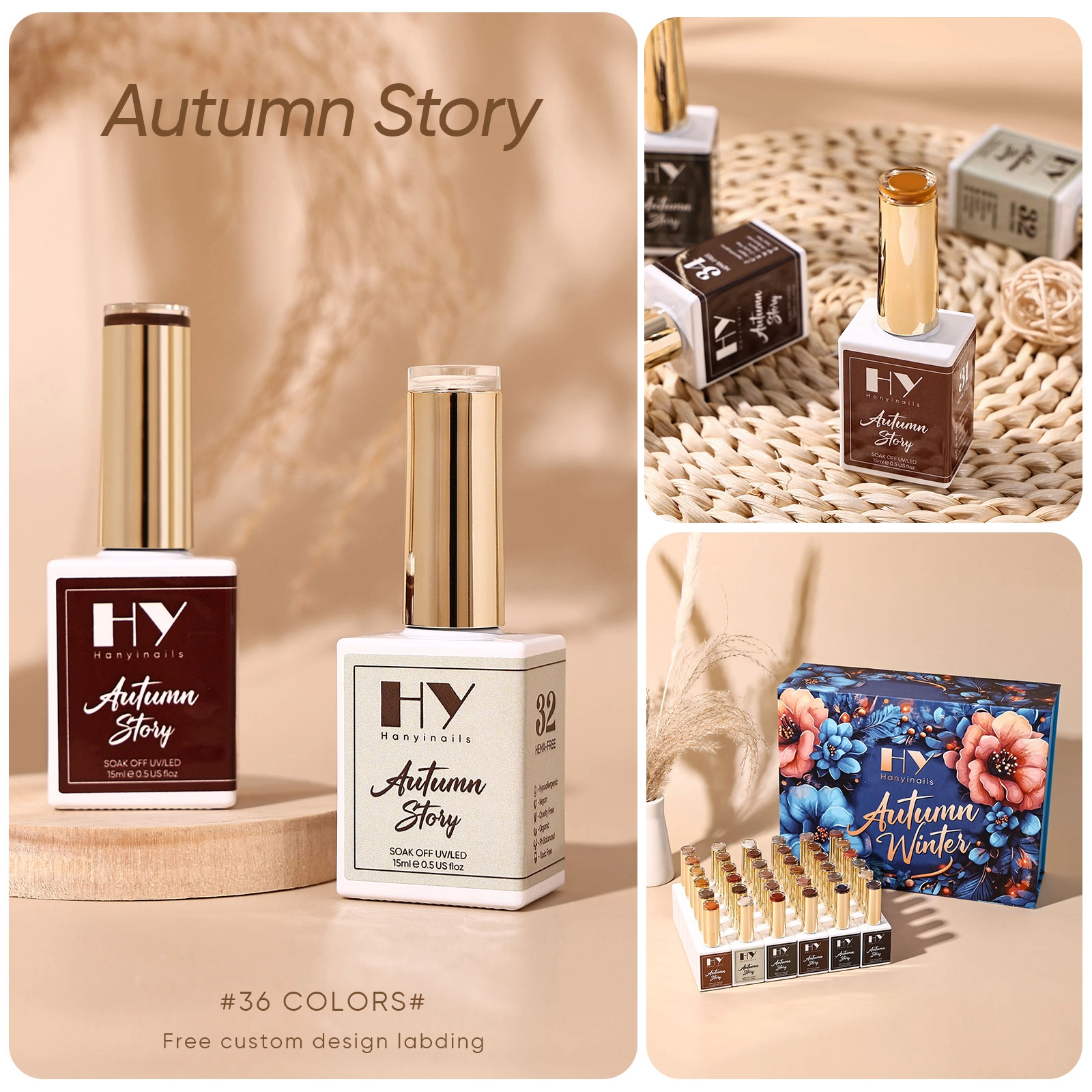 Autumn-Winter-Colors-Gel-Polish - Hanyinails Autumn Winter Colors Gel Polish - Hanyinails