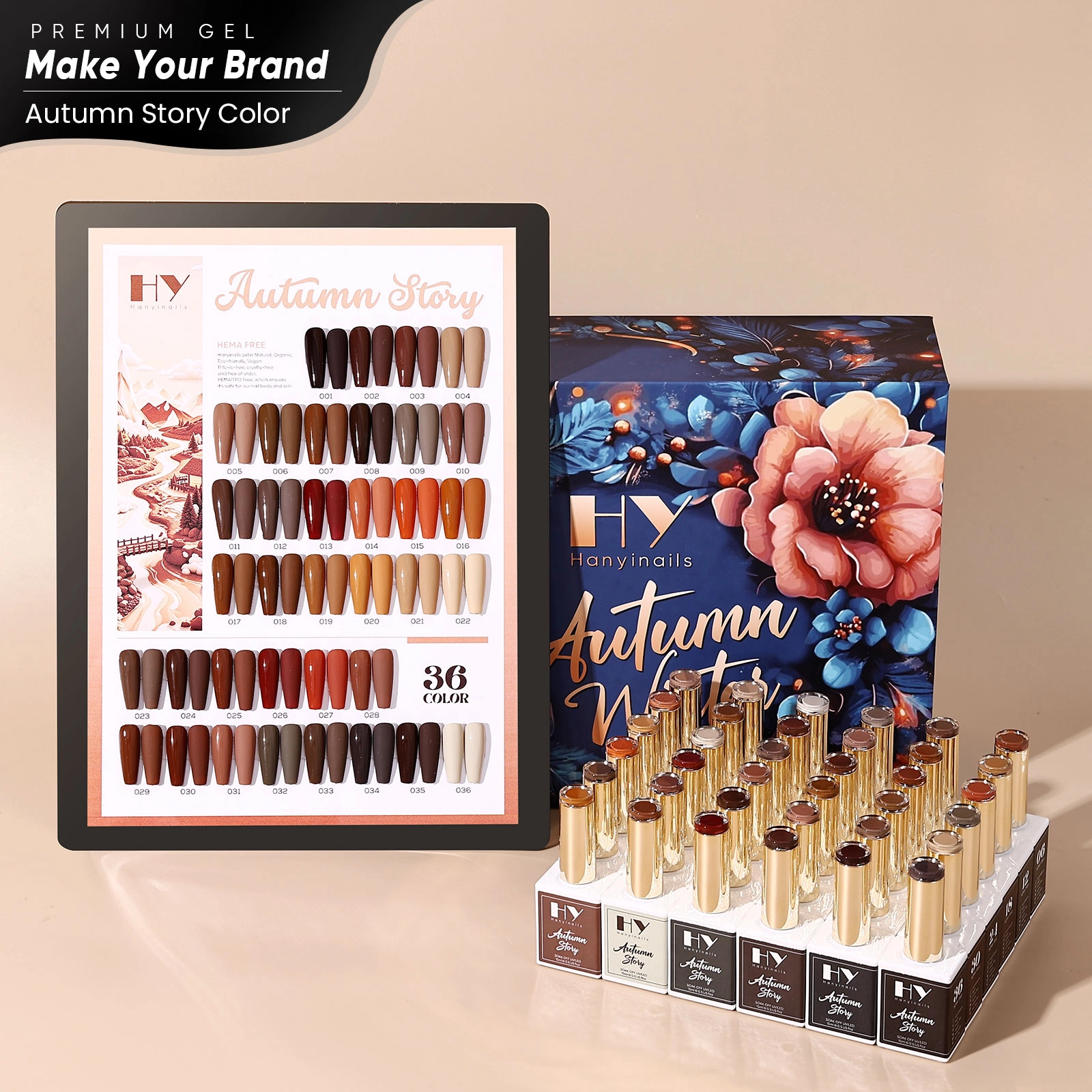 Autumn-Winter-Gel-Polish - Hanyinails Autumn Winter Gel Polish - Hanyinails
