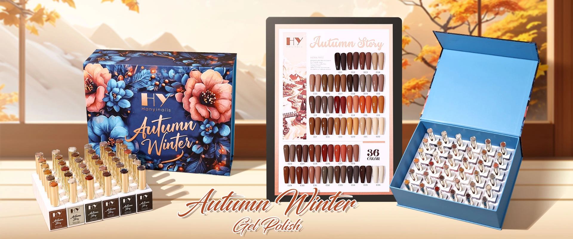 Autumn-winter-Gel-Polish - Hanyinails Autumn winter Gel Polish - Hanyinails