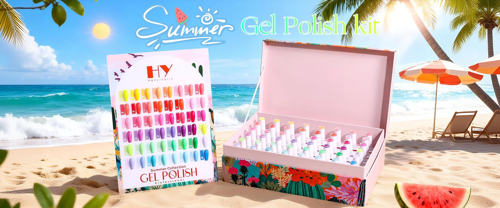 夏季甲油胶-Summer-Gel-Polish - Hanyinails