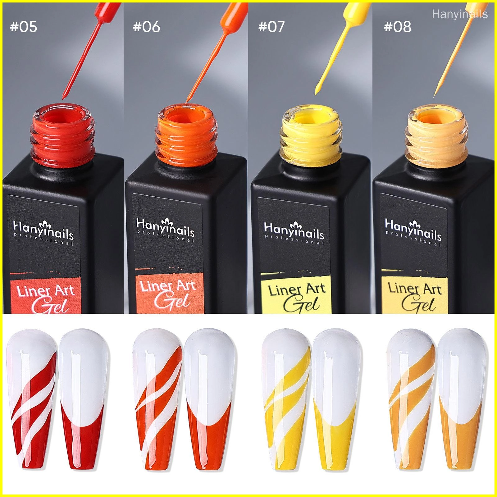 Best Liner Art Gel for Nails - Hanyinails