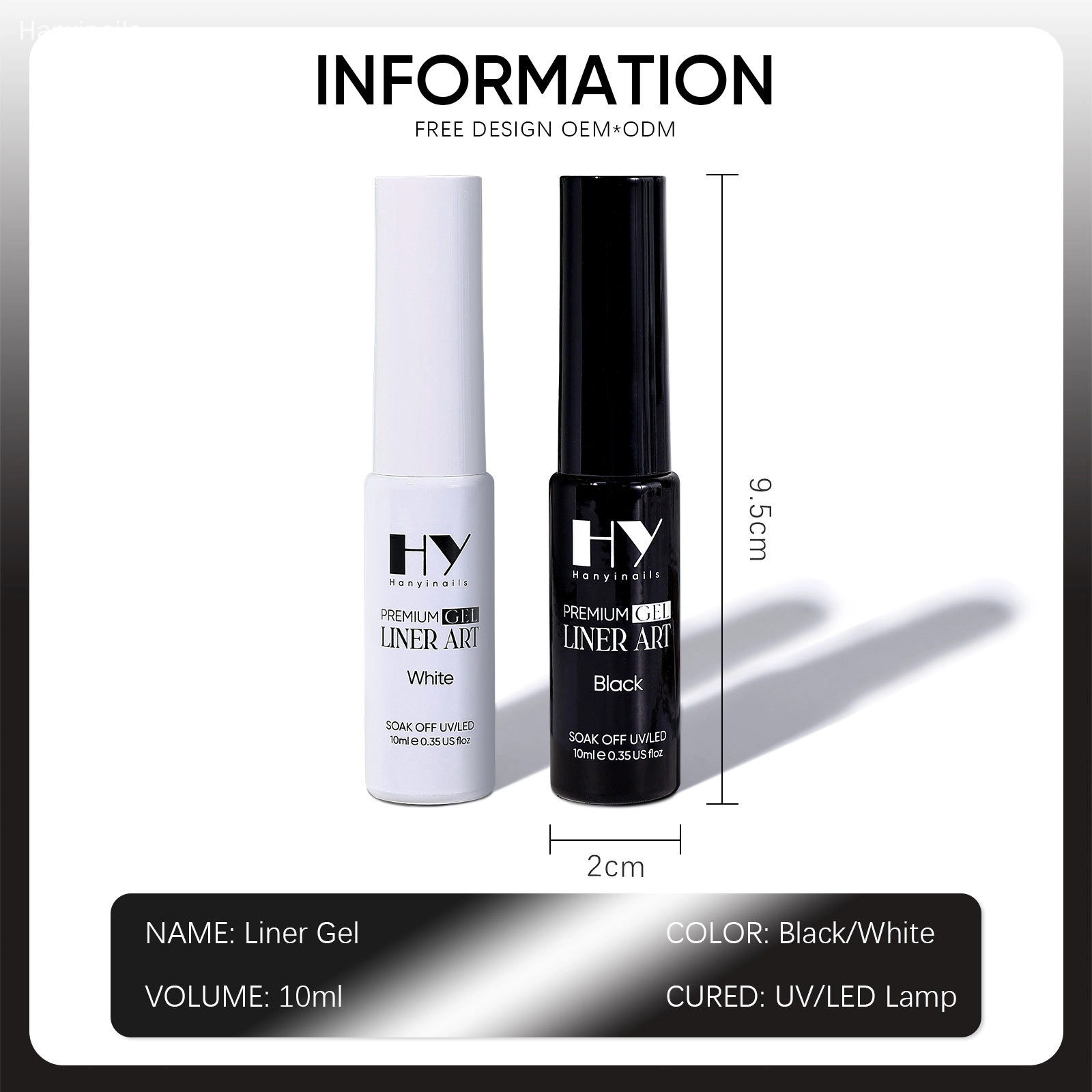 Best Liner Gel for Nail Art - Hanyinails