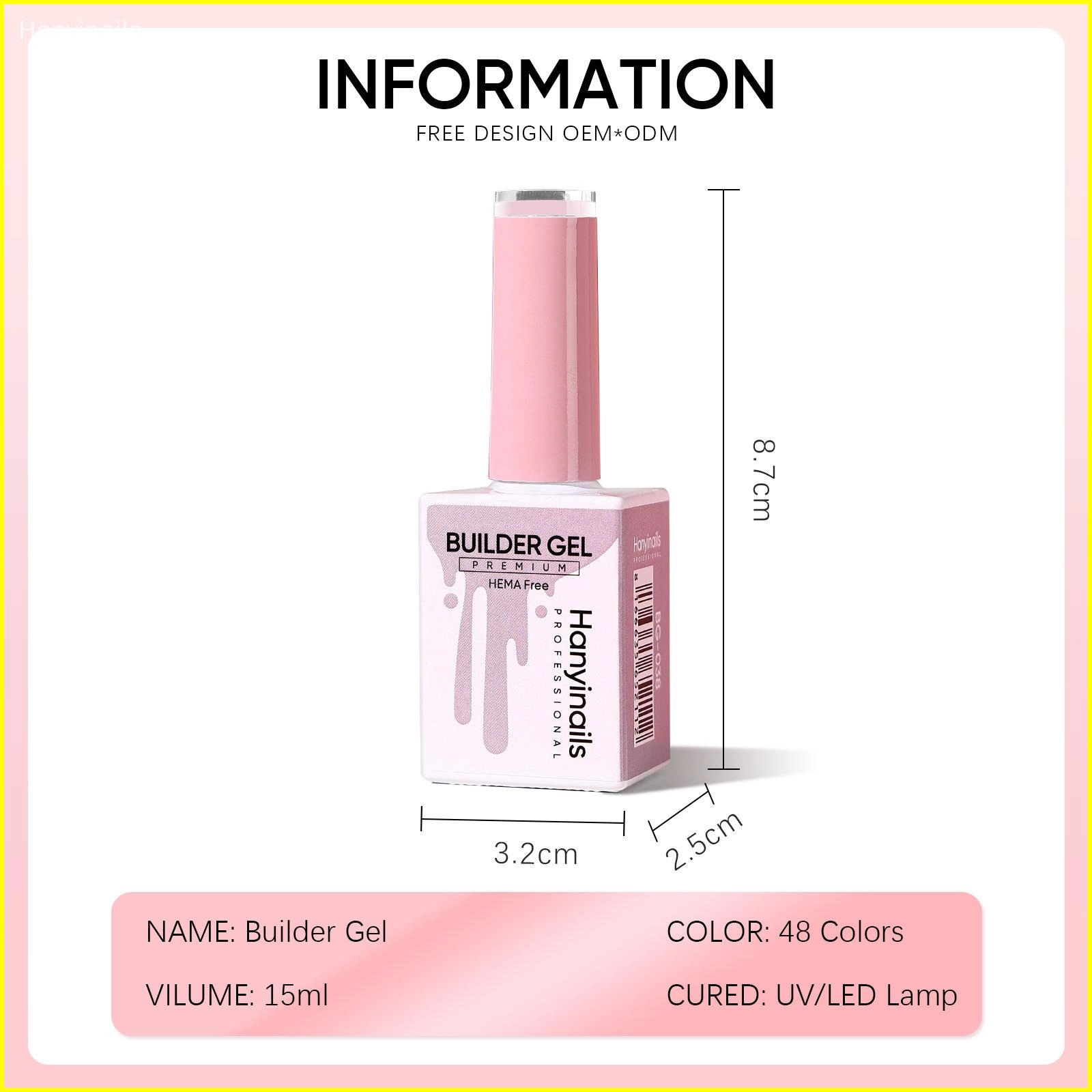 builder gel for nails - Hanyinails
