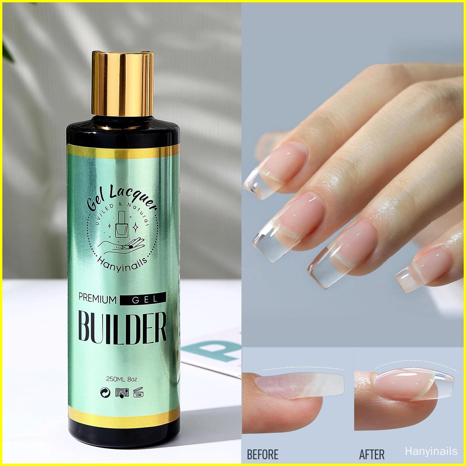 builder gel refill bottle - Hanyinails