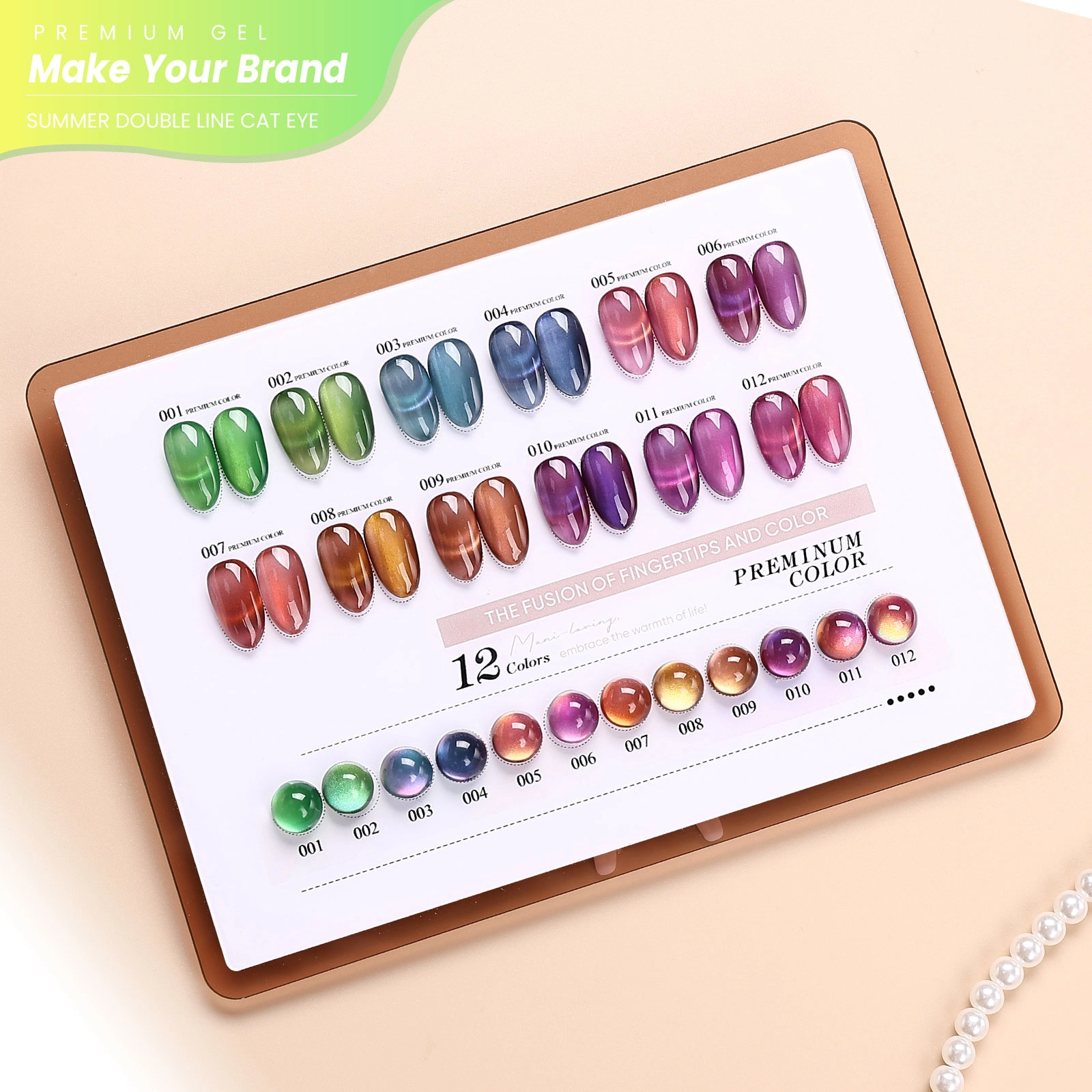Cat eye effect nails - Hanyinails