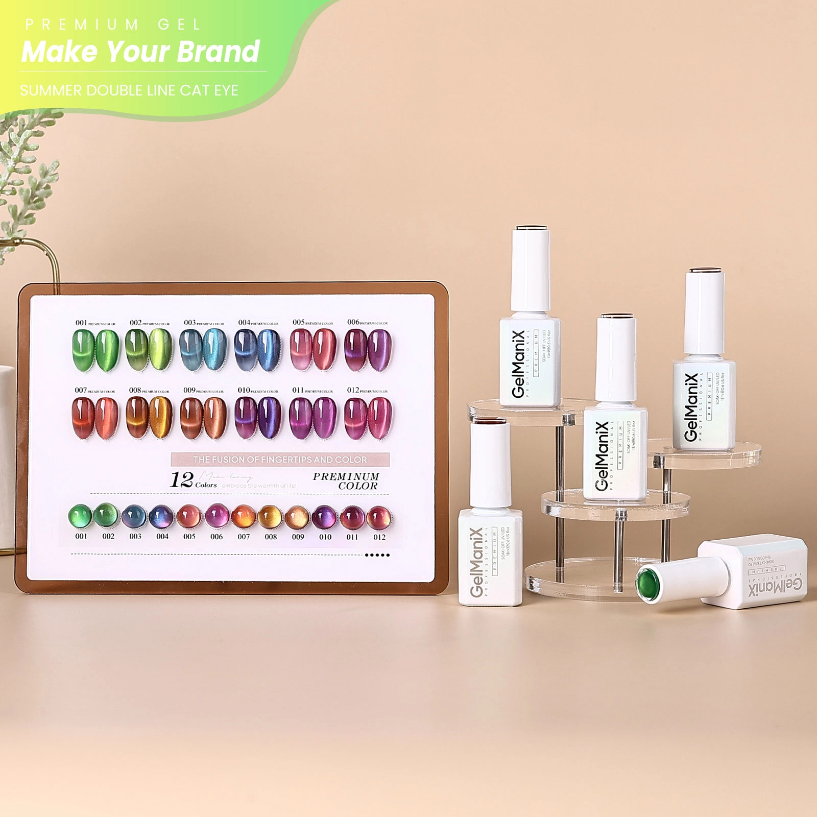 Cat eye nail polish - Hanyinails