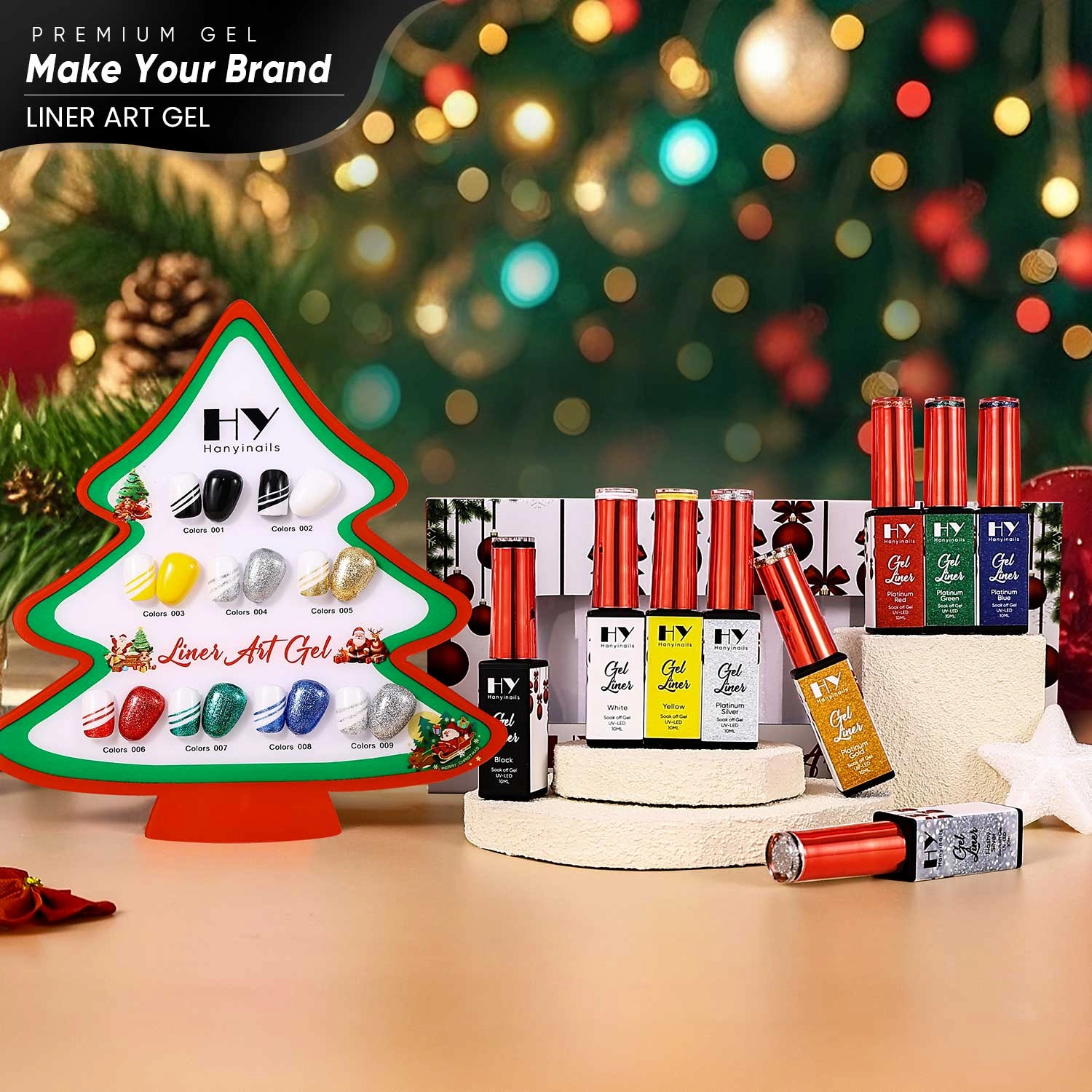 Christmas-Liner-Gel - Hanyinails Christmas Liner Gel - Hanyinails