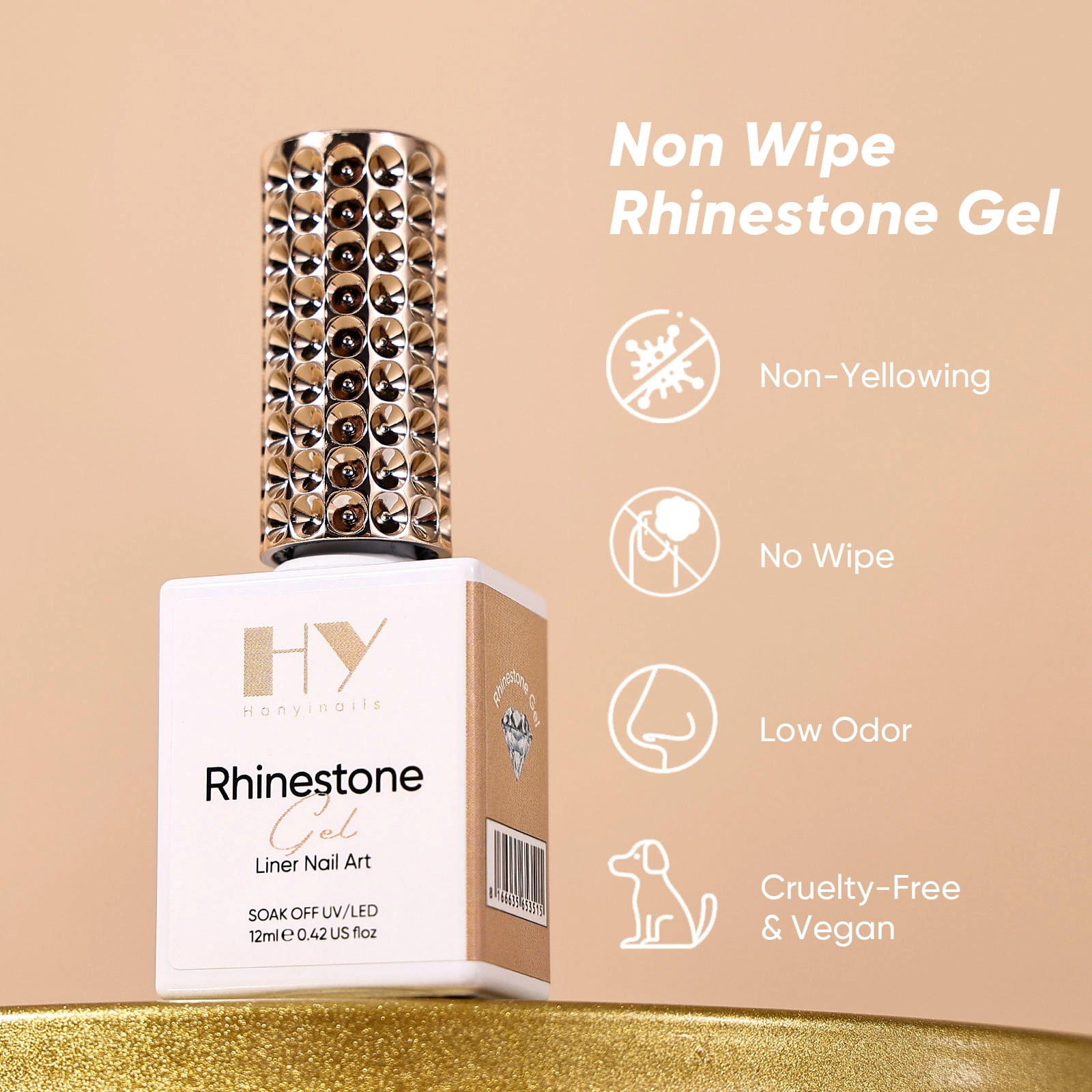 Clear Nail Art Glue Gel - Hanyinails
