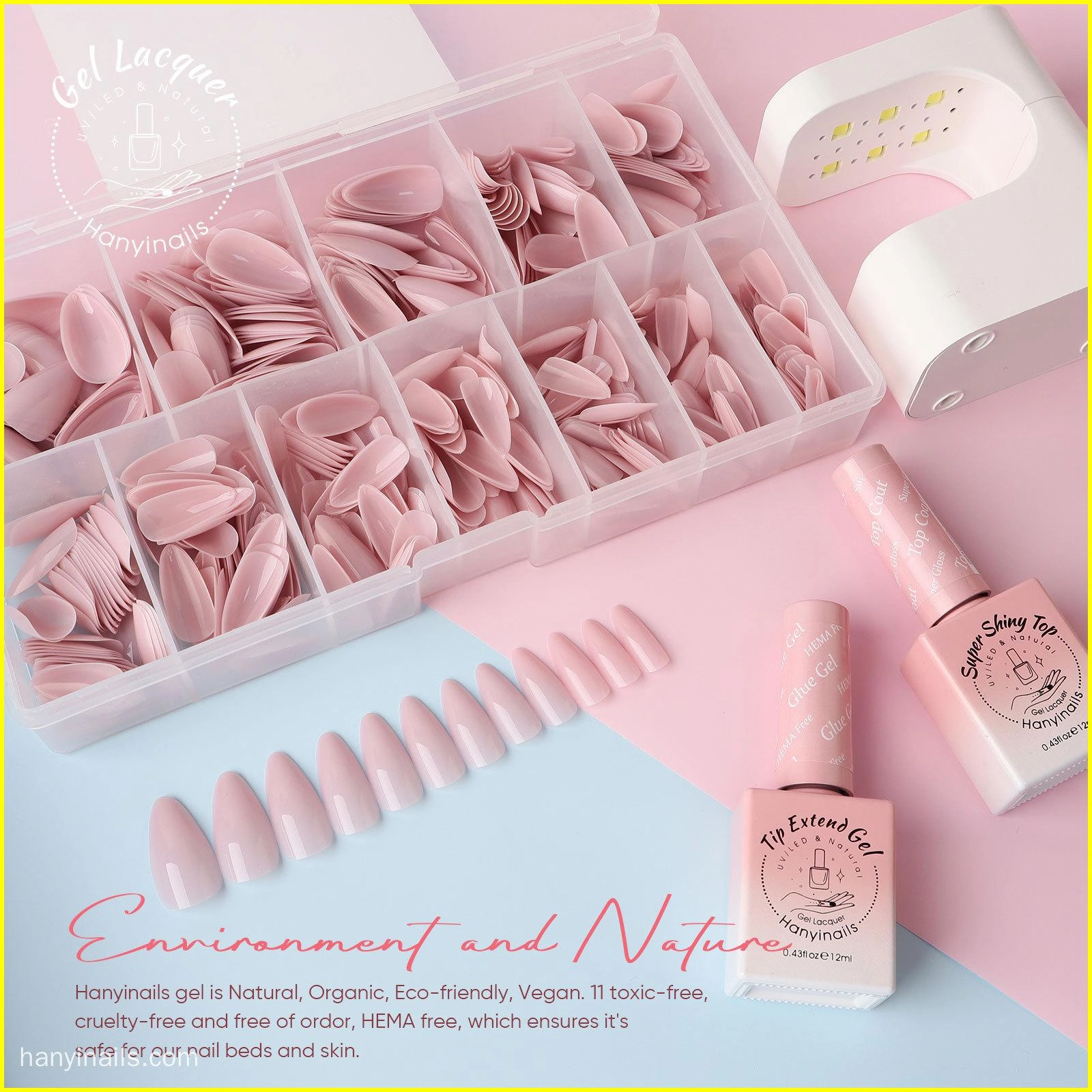 Советы по выбору цвета для французского маникюра - Hanyinails