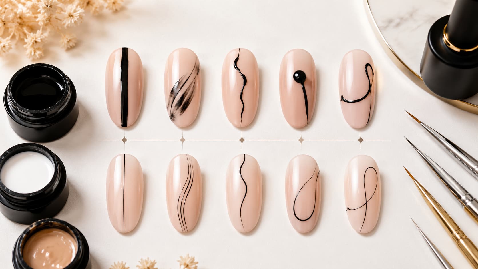 Common mistakes when using liner art nail gel
