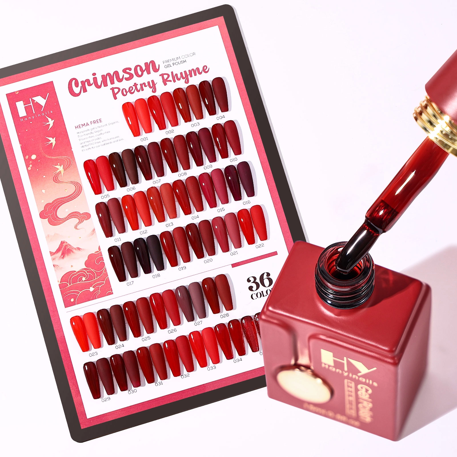 Crimson-Gel-Polish - Hanyinails Crimson Gel Polish - Hanyinails