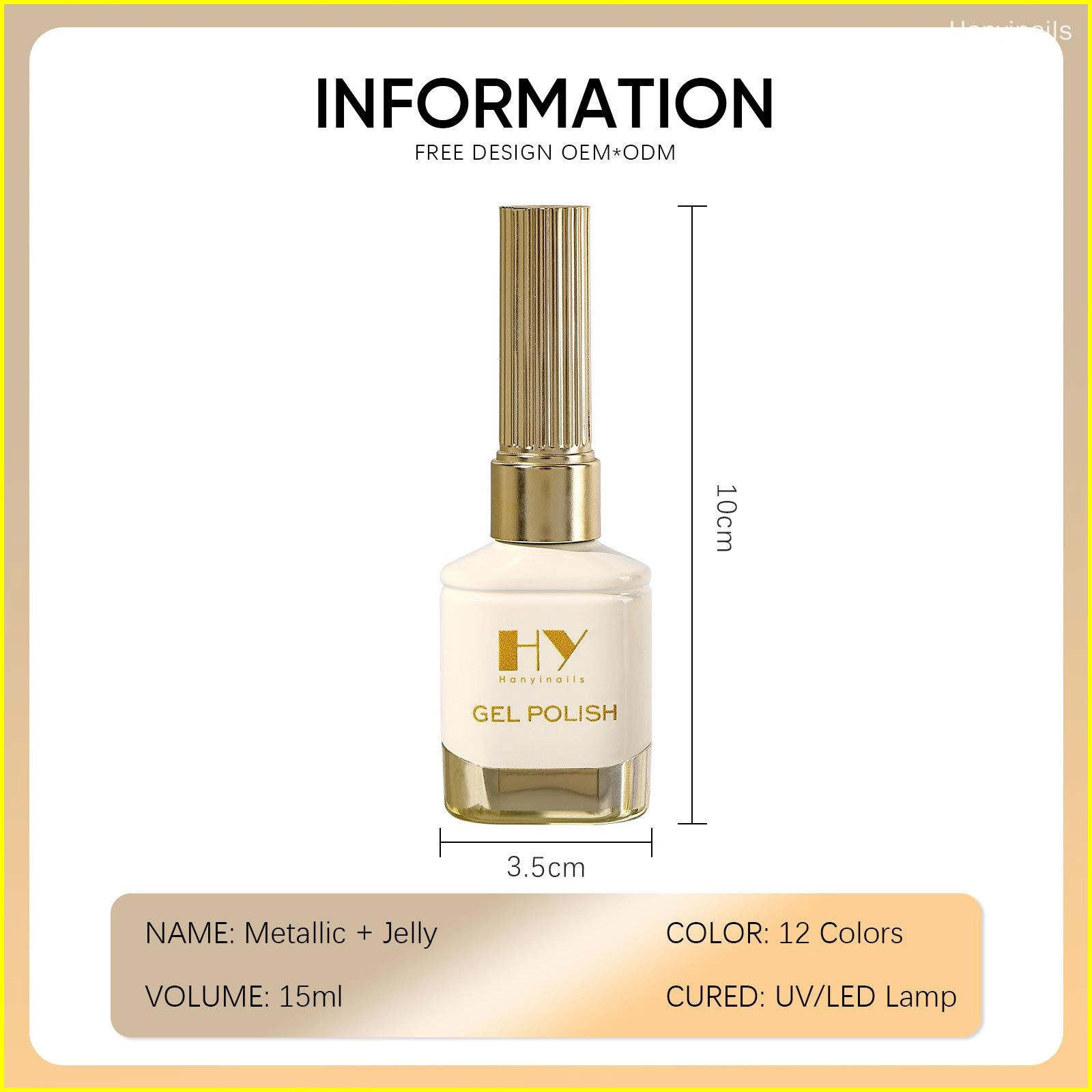 Гель-лак Crystal Jelly - Hanyinails