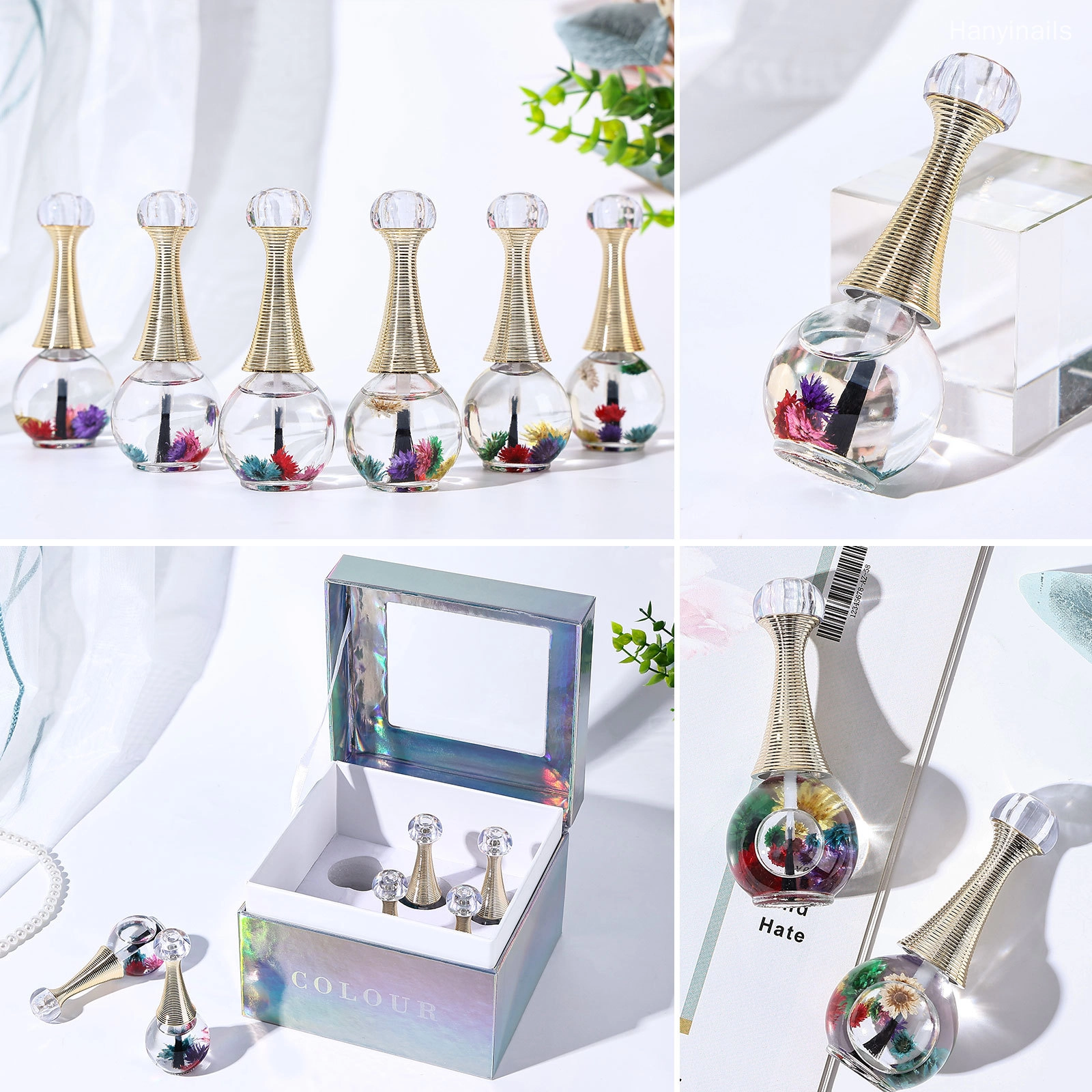 Набор-масла-для-кутикулы-для-ногтей - Hanyinails Набор масел для кутикулы и ногтей - Hanyinails