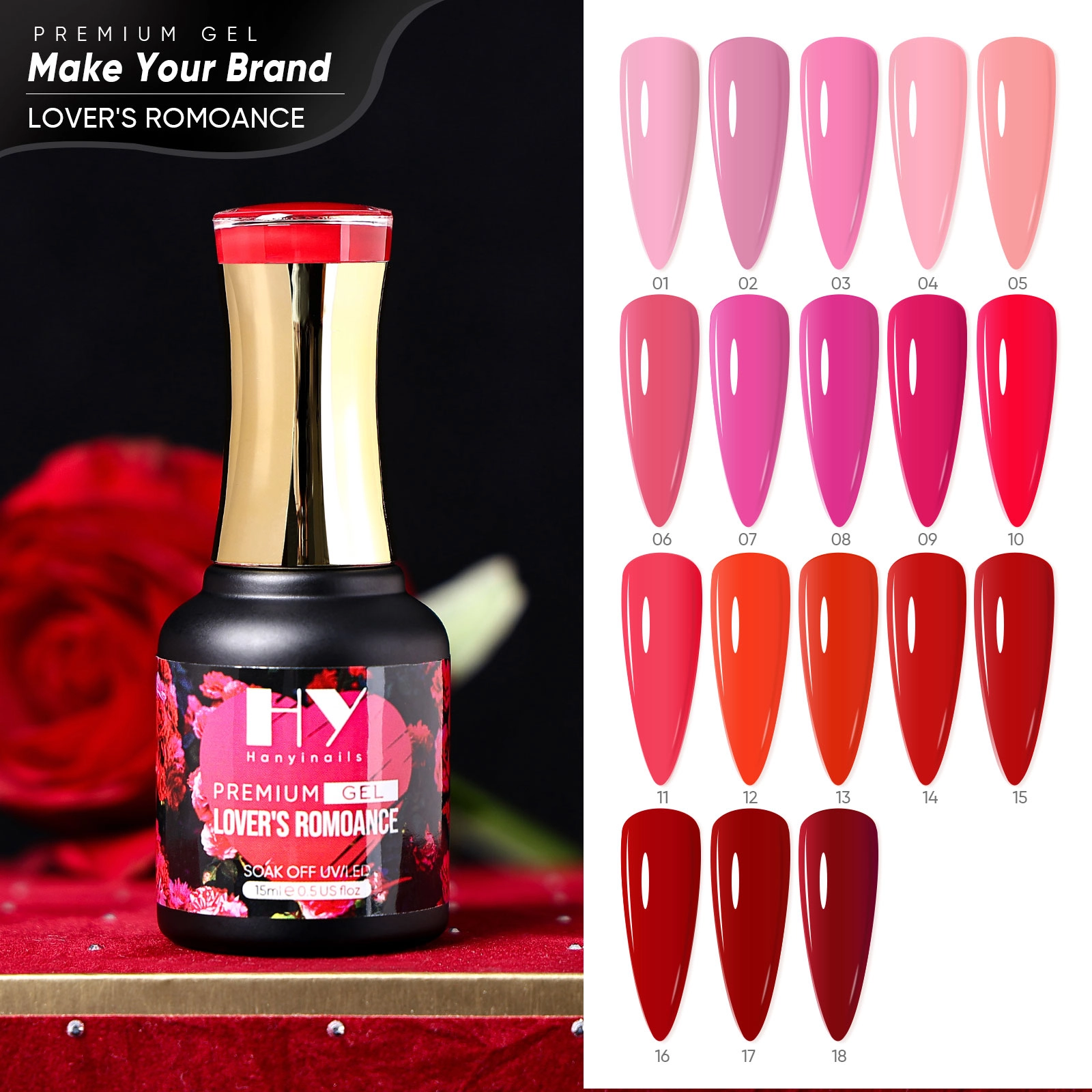 deep-red-jelly-gel-polish - Hanyinails deep red jelly gel polish - Hanyinails