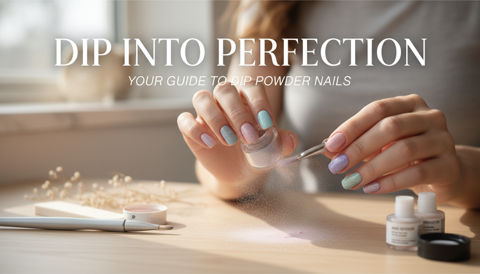 Порошковое напыление на ногти