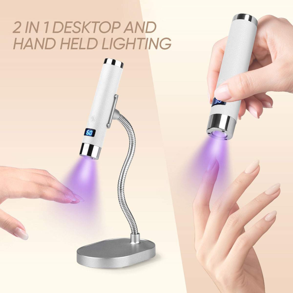 DIY gel nail lamp