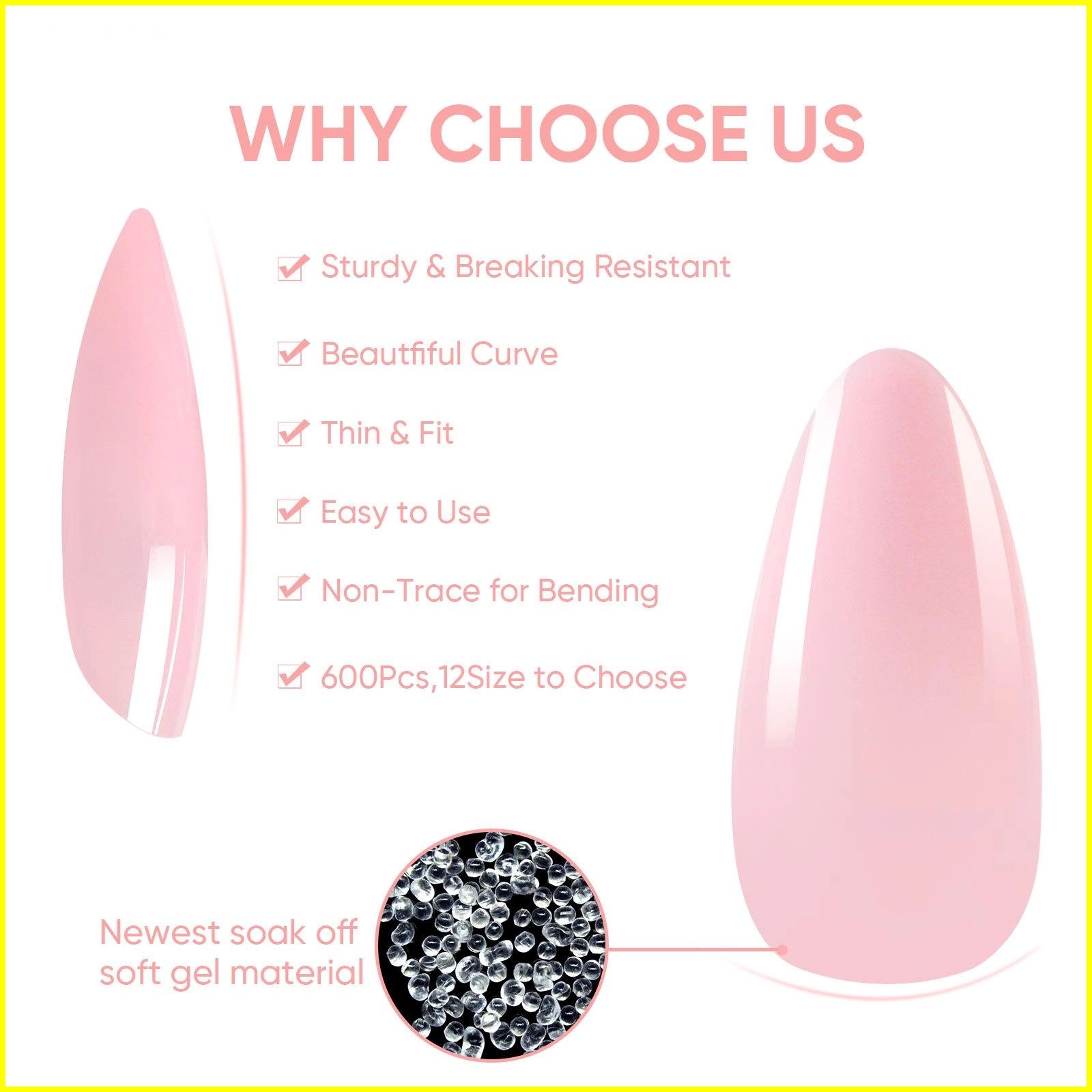 цветные ногти с французским кончиком - Hanyinails