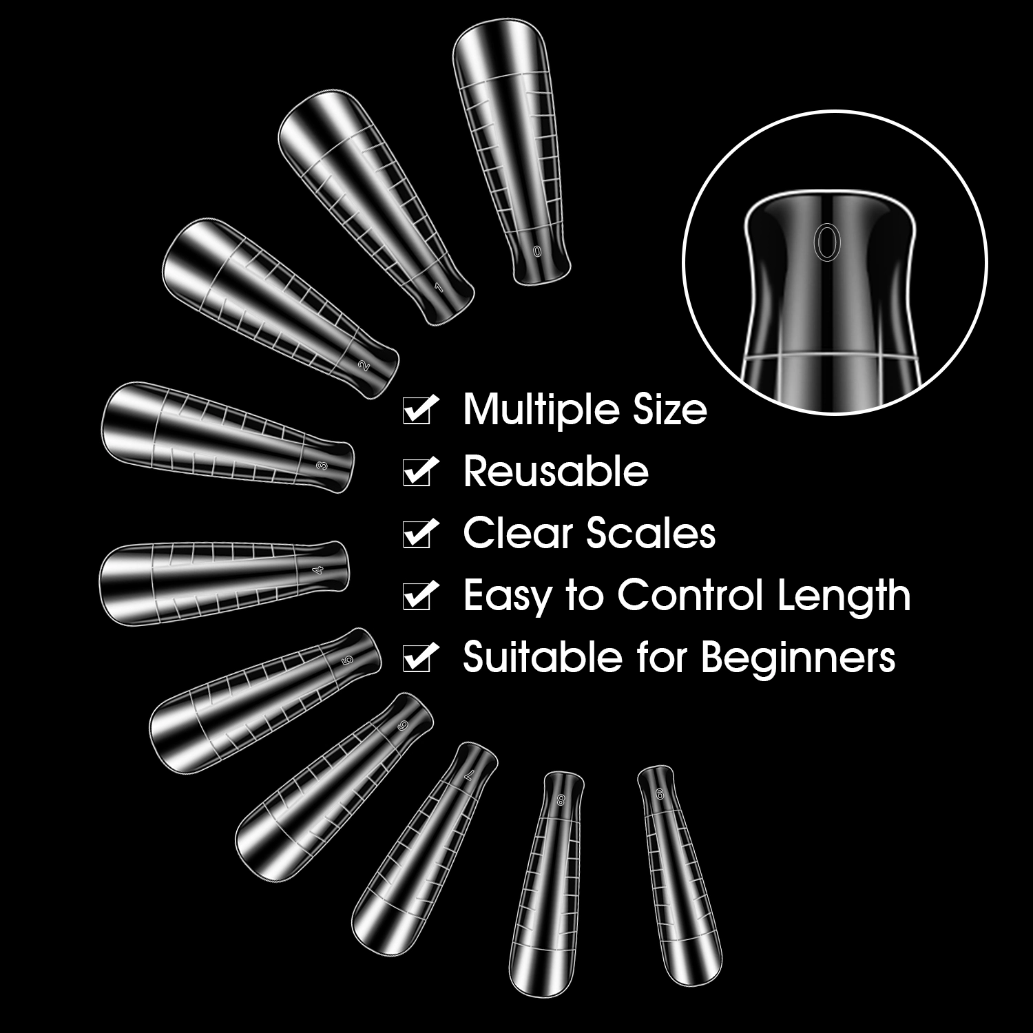 Gel nail form - Hanyinails
