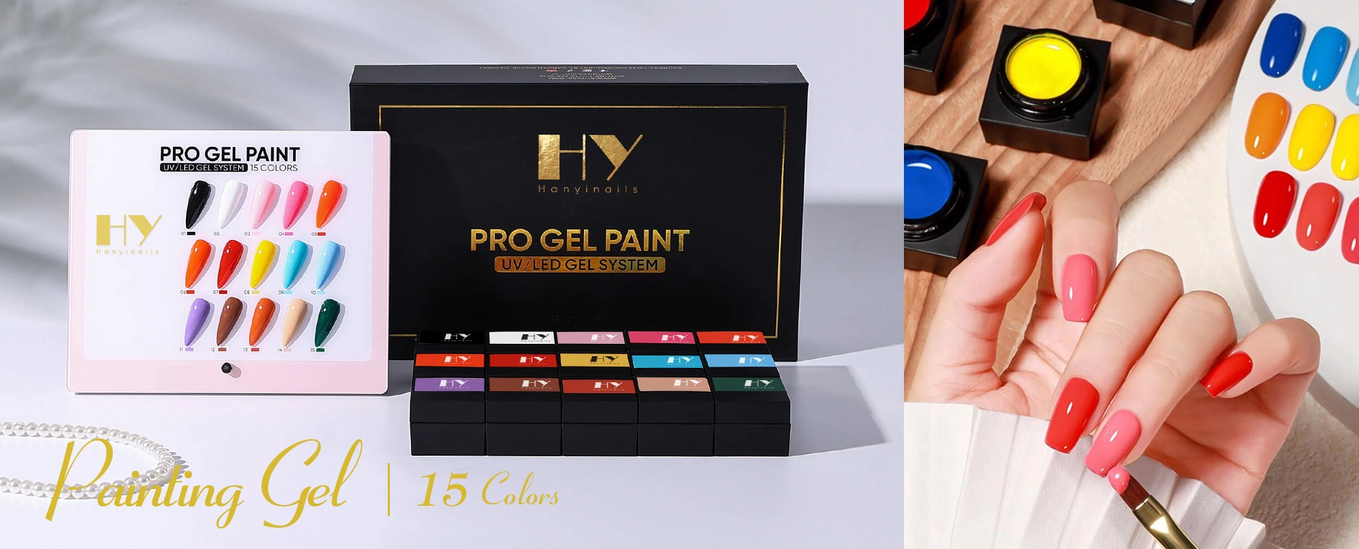 gel-painting-for-detailed-nail-art - Hanyinails gel painting for detailed nail art - Hanyinails