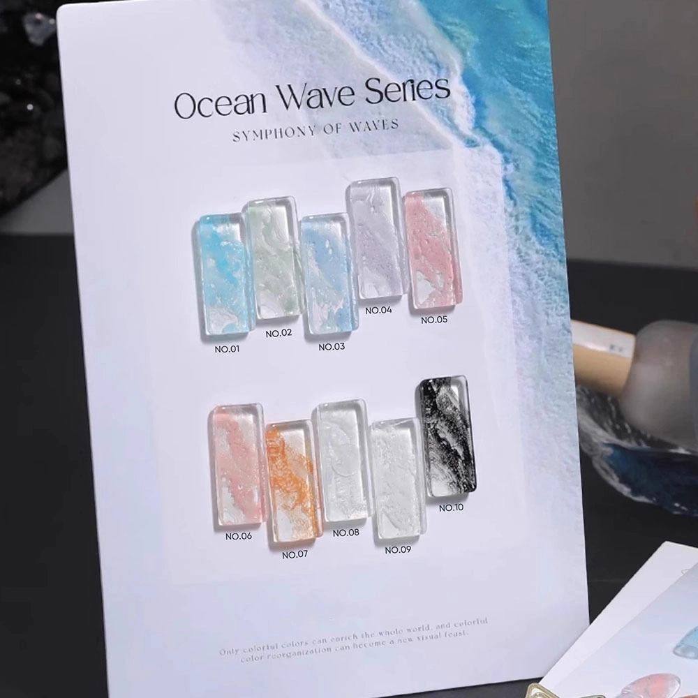 Gradient ocean nails - Hanyinails