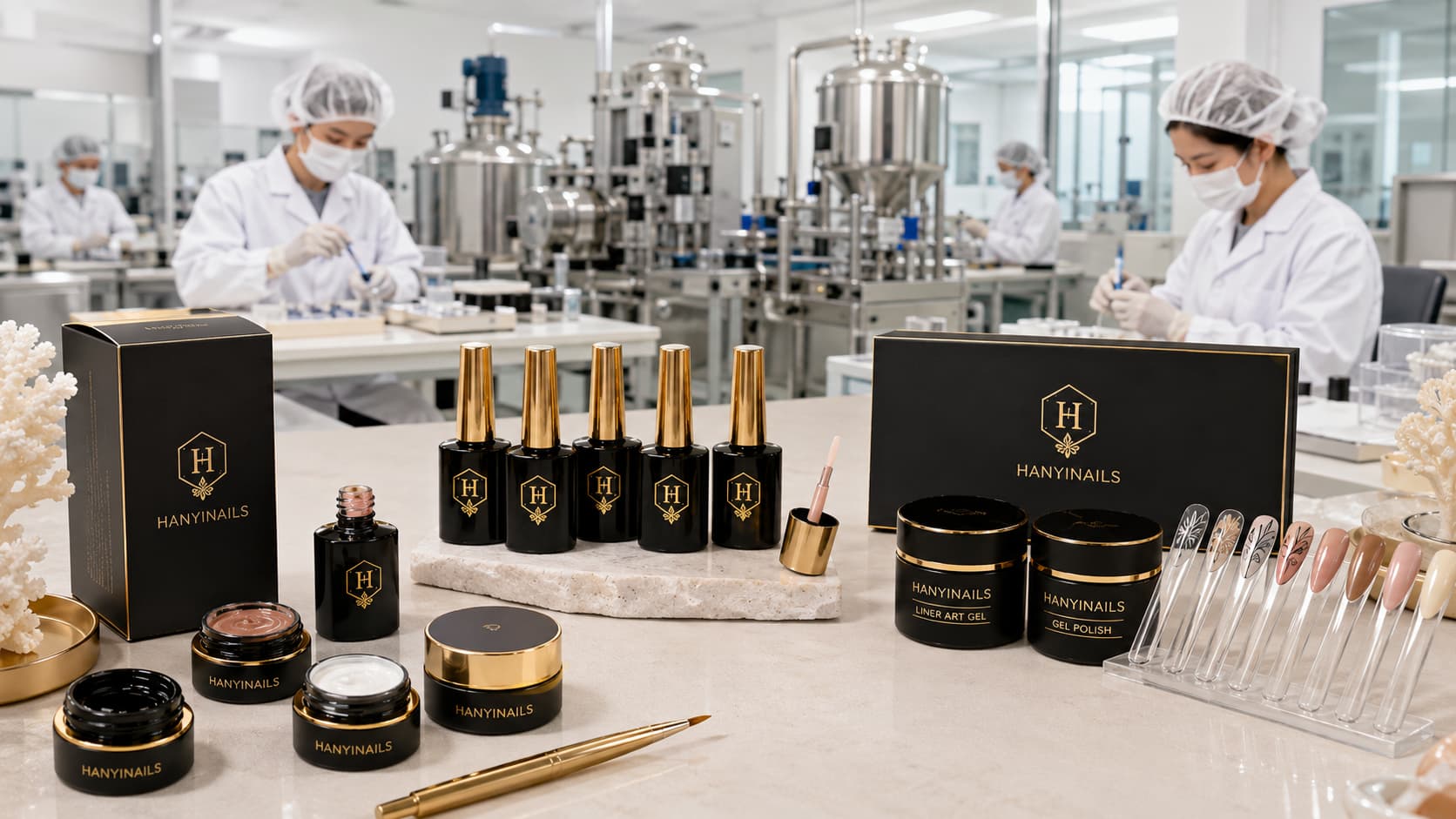 Hanyinails OEM ODM liner art gel and regular gel polish manufacturer