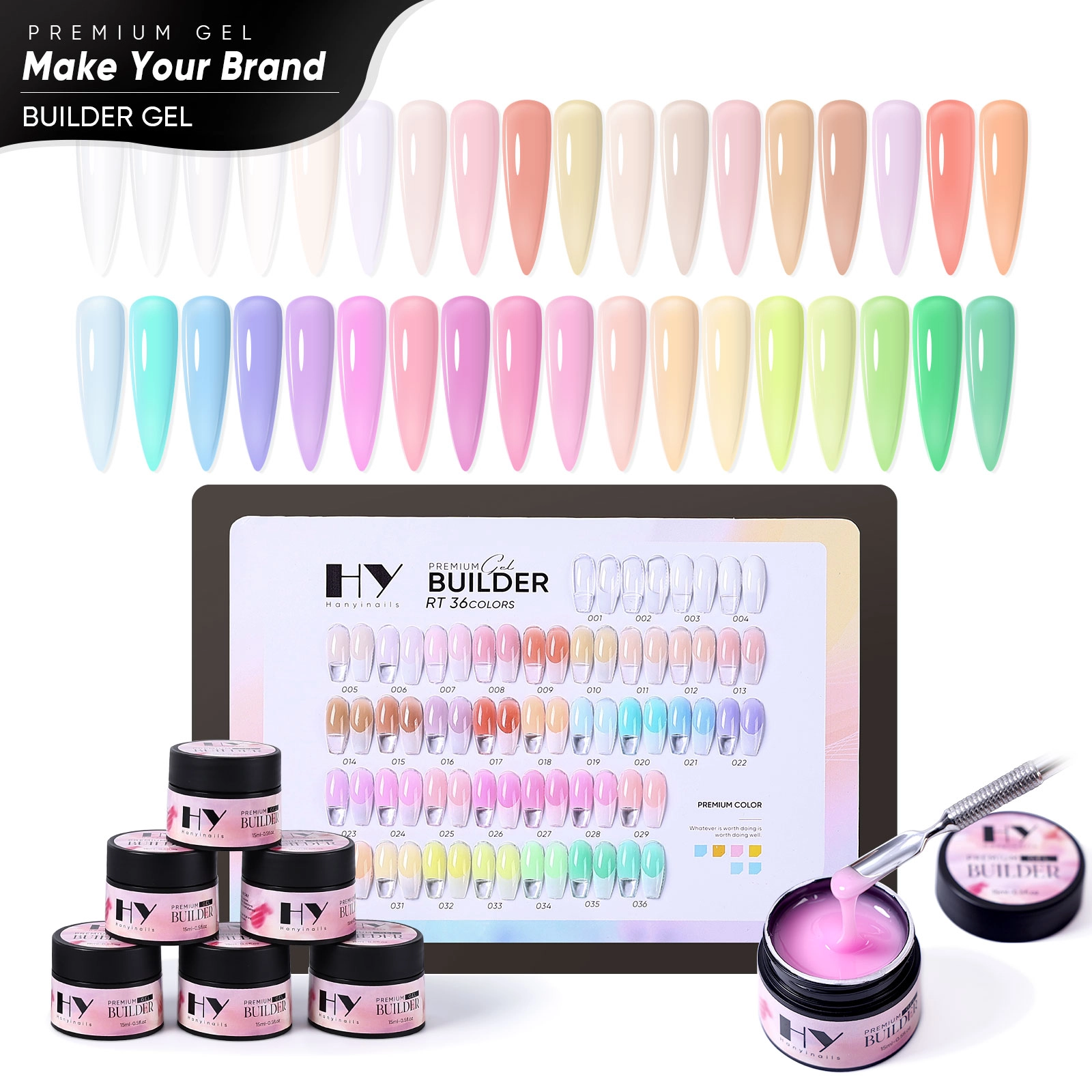 hard gel uv - Hanyinails