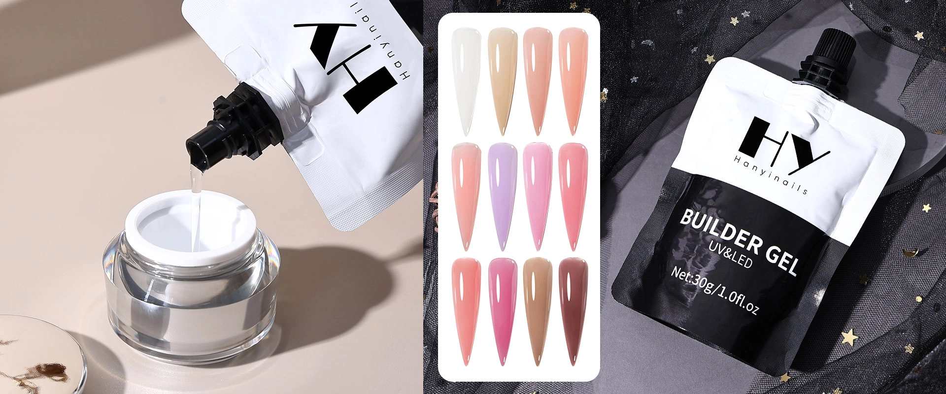Твердый гель без HEMA-производитель OEM - Hanyinails OEM-производитель твердого геля без HEMA - Hanyinails