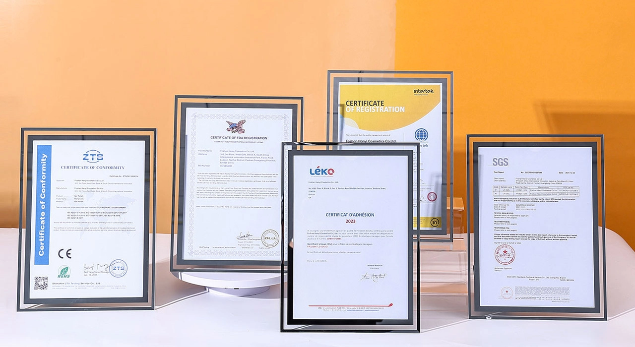 International-certification - Hanyinails International certification - Hanyinails