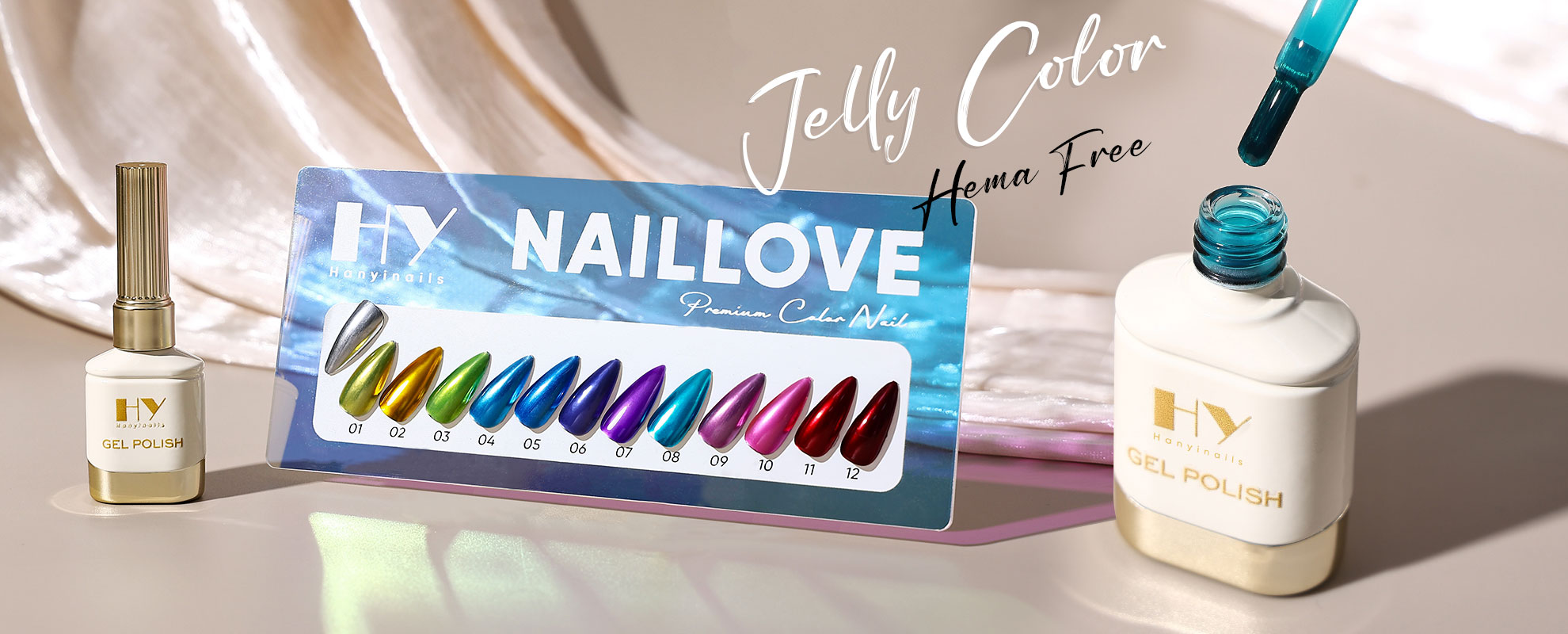 Jelly Metallic Gel Jelly Metallic Gel