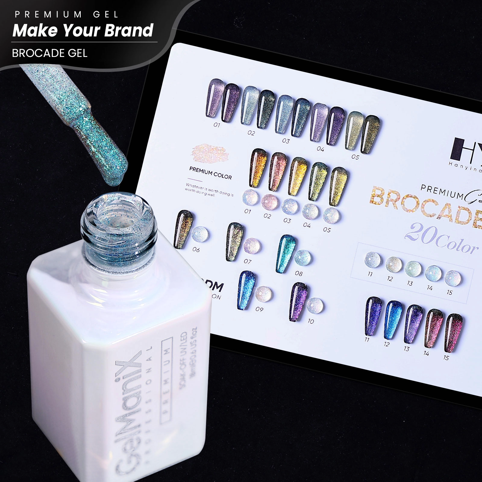 led gel polish - Hanyinails
