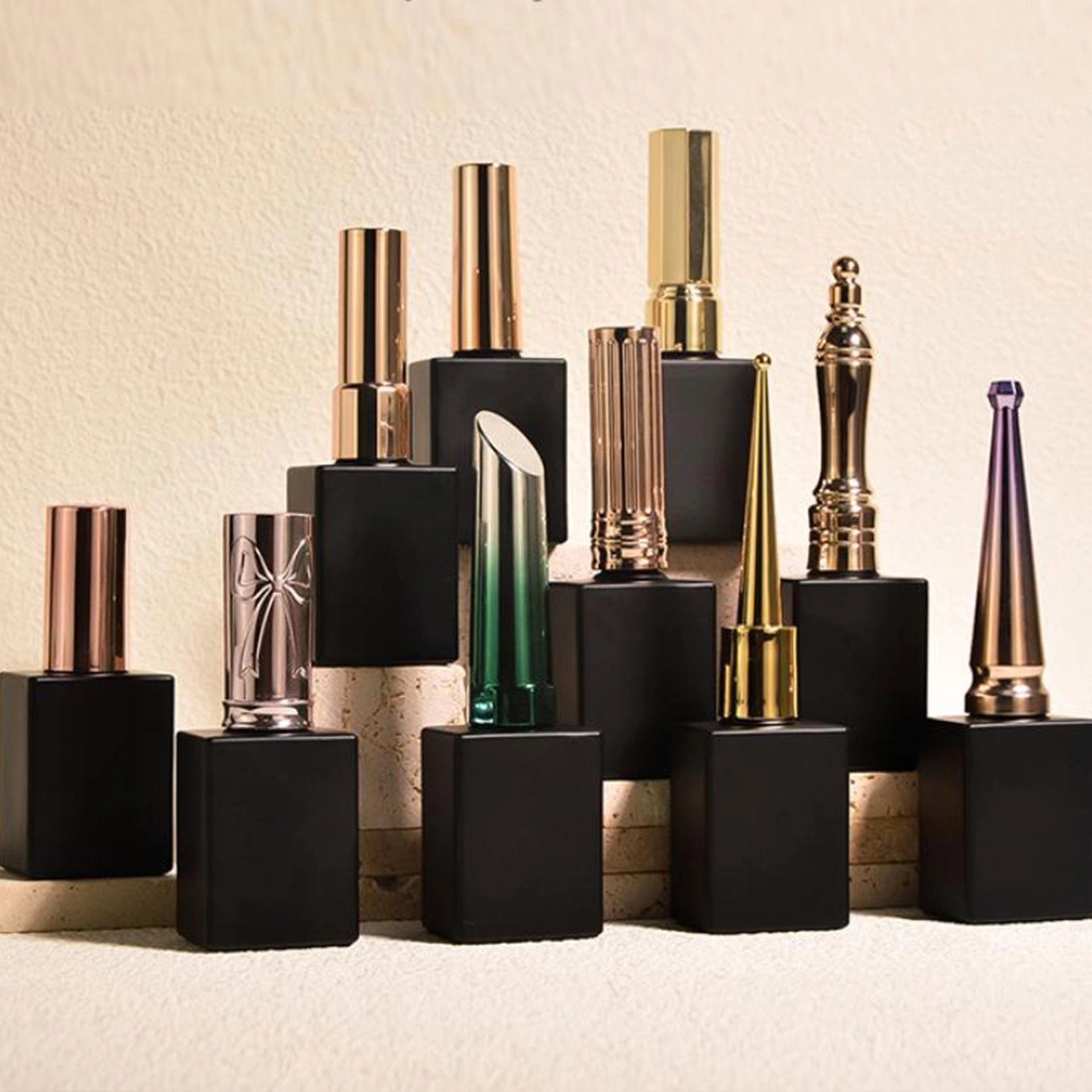 luxury bottles for gel nail polish - Hanyinails