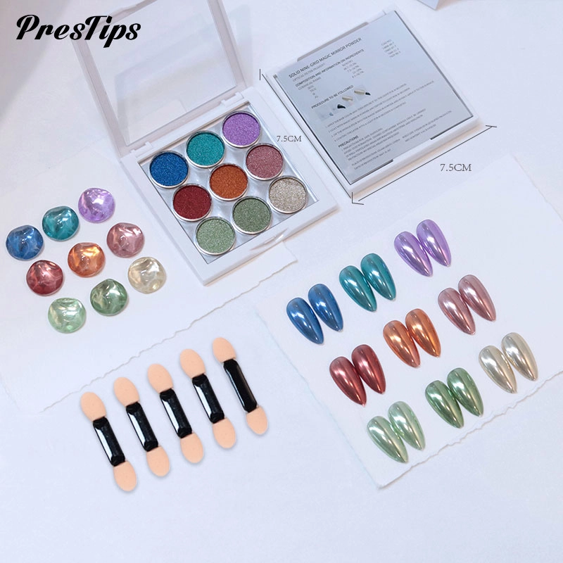 Metallic-Nail-Powder - Hanyinails Metallic Nail Powder - Hanyinails