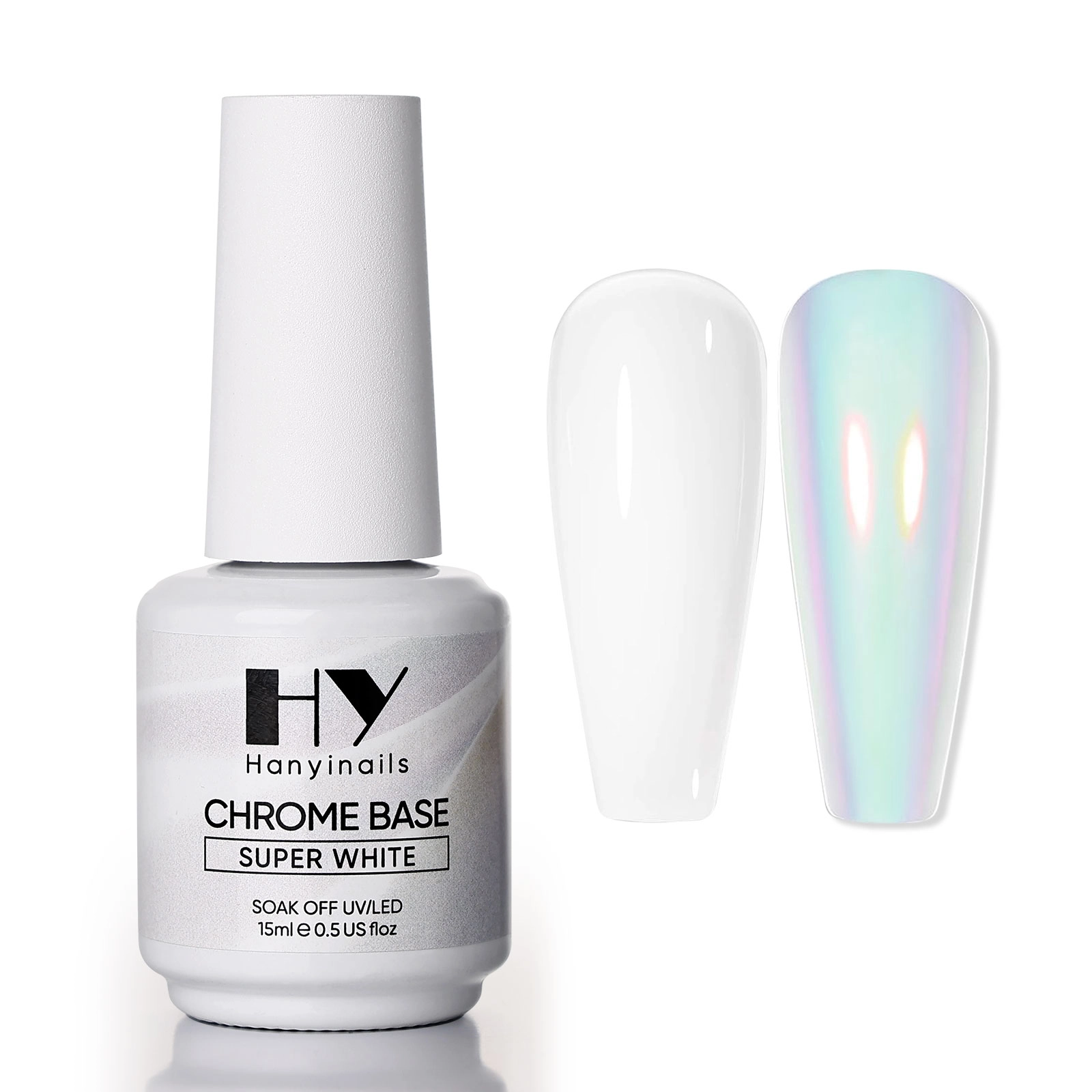 Mirror powder base coat - Hanyinails