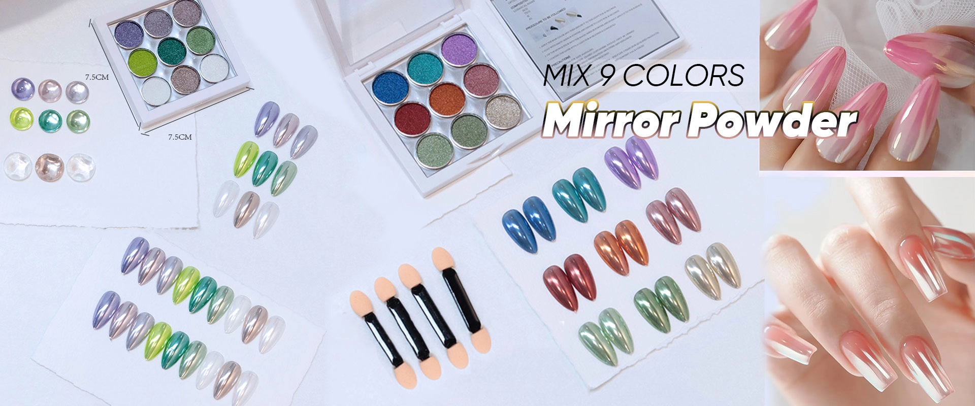 Mirror-Powder - Hanyinails Mirror-Powder - Hanyinails