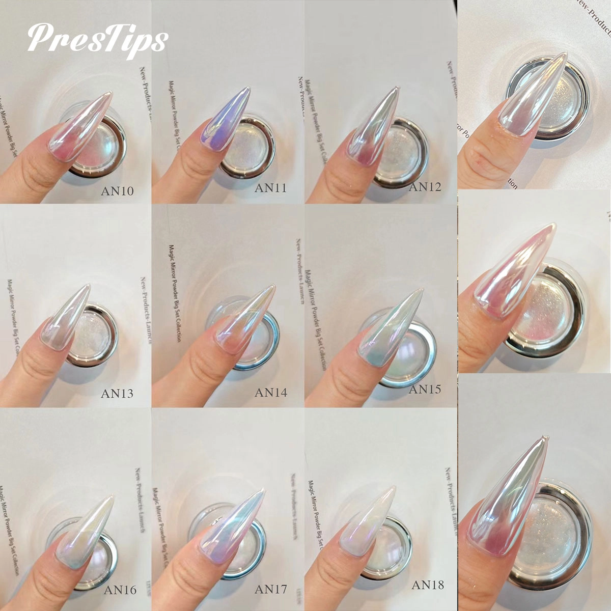 Moonlight-Powder-Collection - Hanyinails Moonlight Powder Collection - Hanyinails