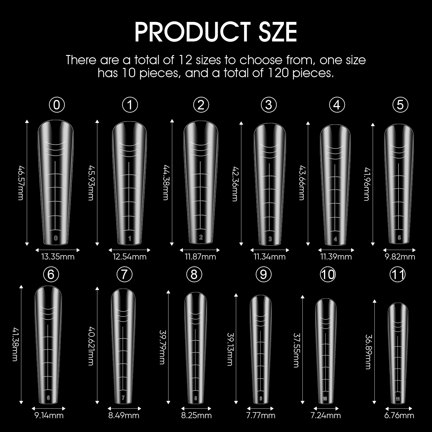 nail form roll for gel building - Hanyinails