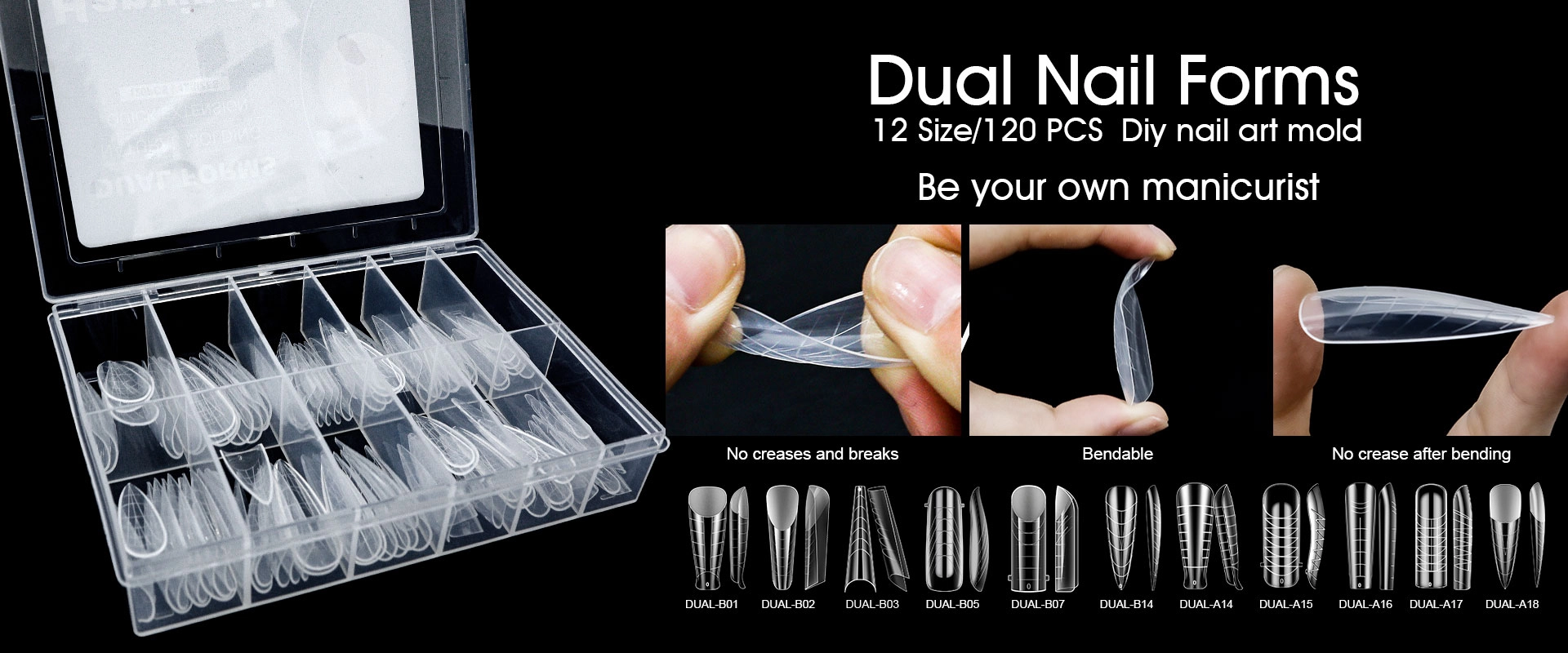 Nail-forms-for-extension - Hanyinails Nail forms for extension - Hanyinails