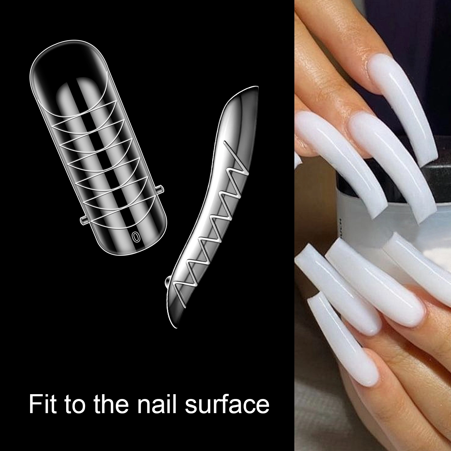 Формы для наращивания ногтей для начинающих - Hanyinails Формы для моделирования ногтей для начинающих - Hanyinails