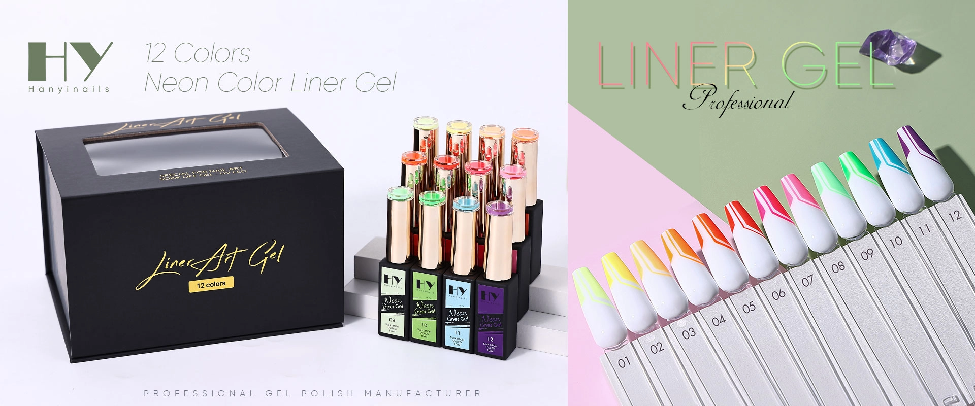 Neon-Color-Liner-Gel - Hanyinails