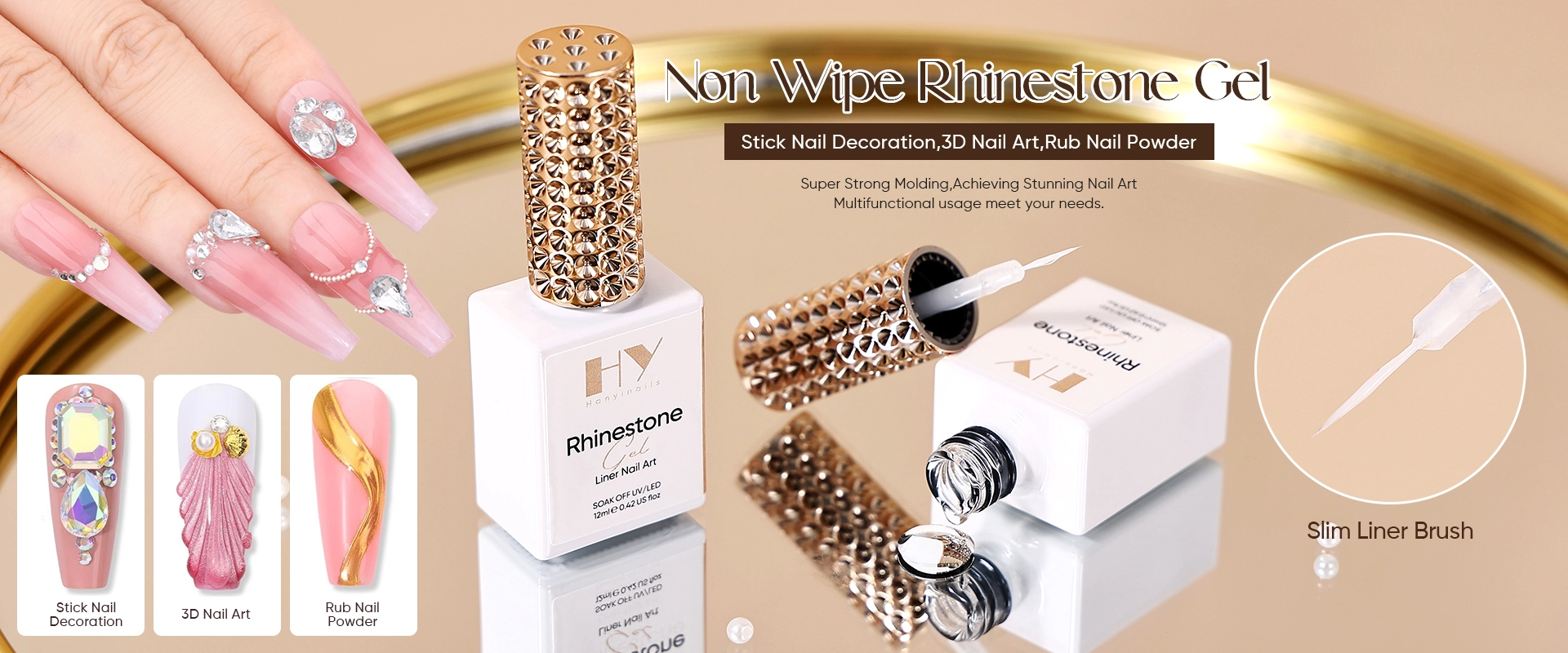 No-Wipe-Rhinestone-Gel-banner - Hanyinails