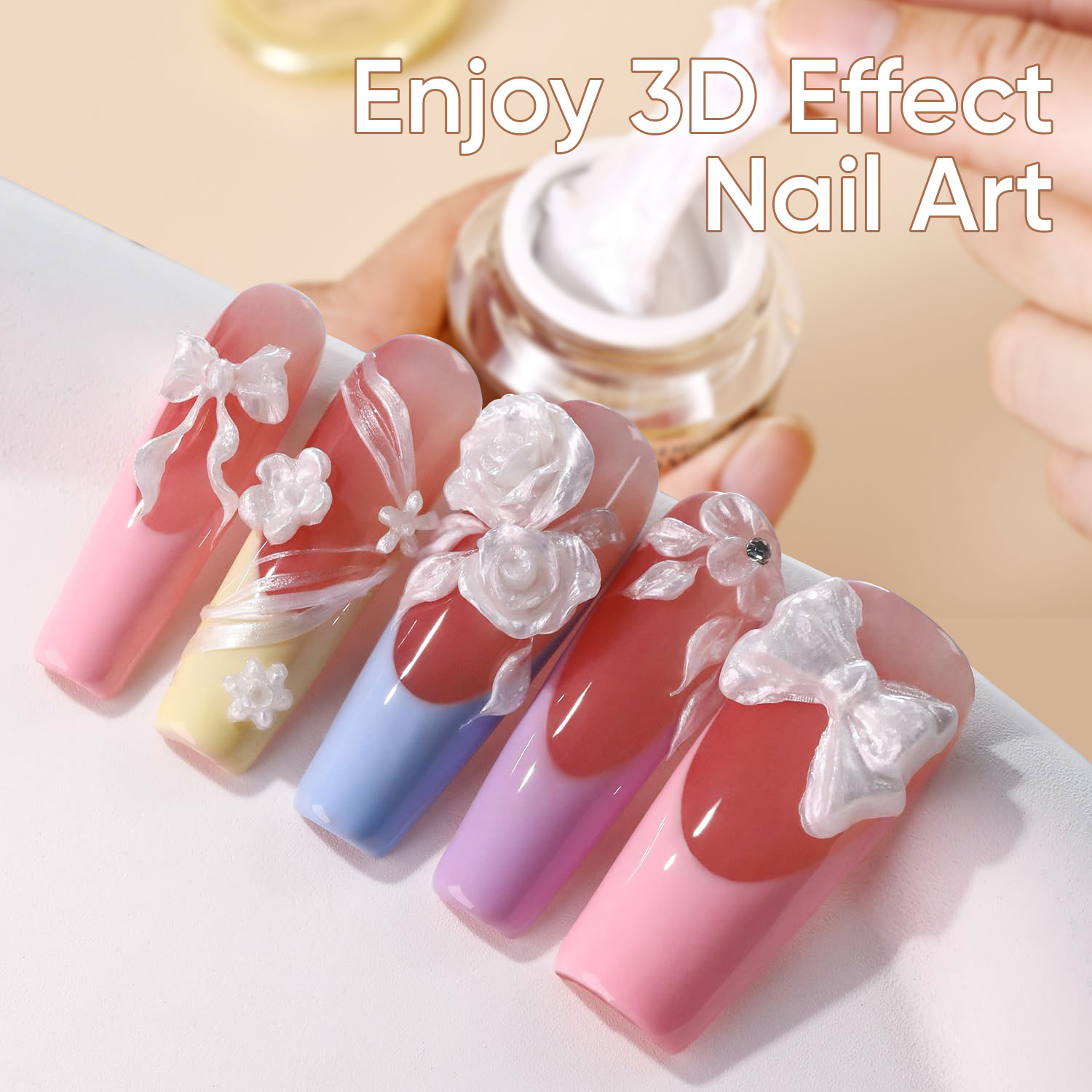 Non Sticky 3D Gel