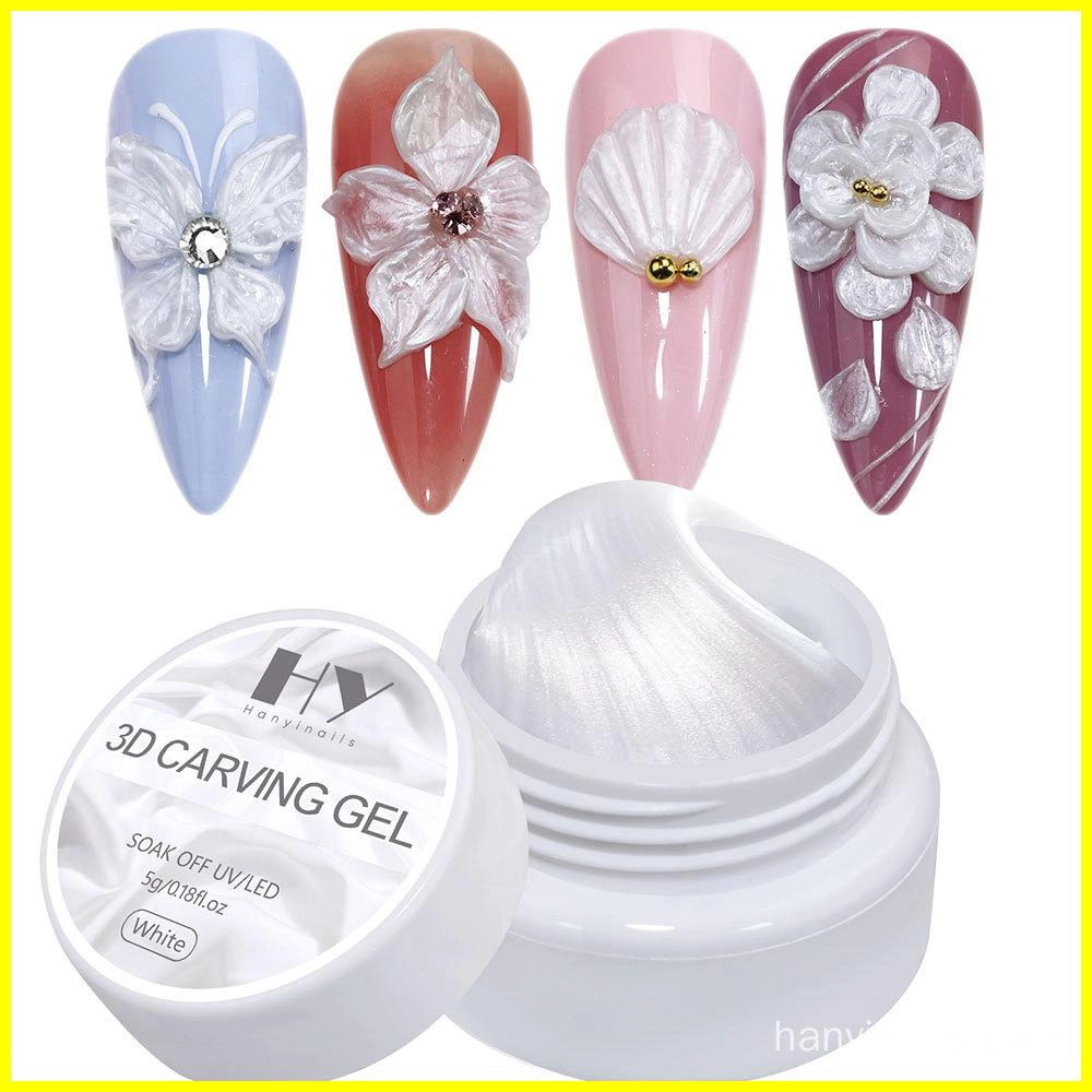 нелипкий-3D-гель - Hanyinails Нелипкий 3D гель - Hanyinails