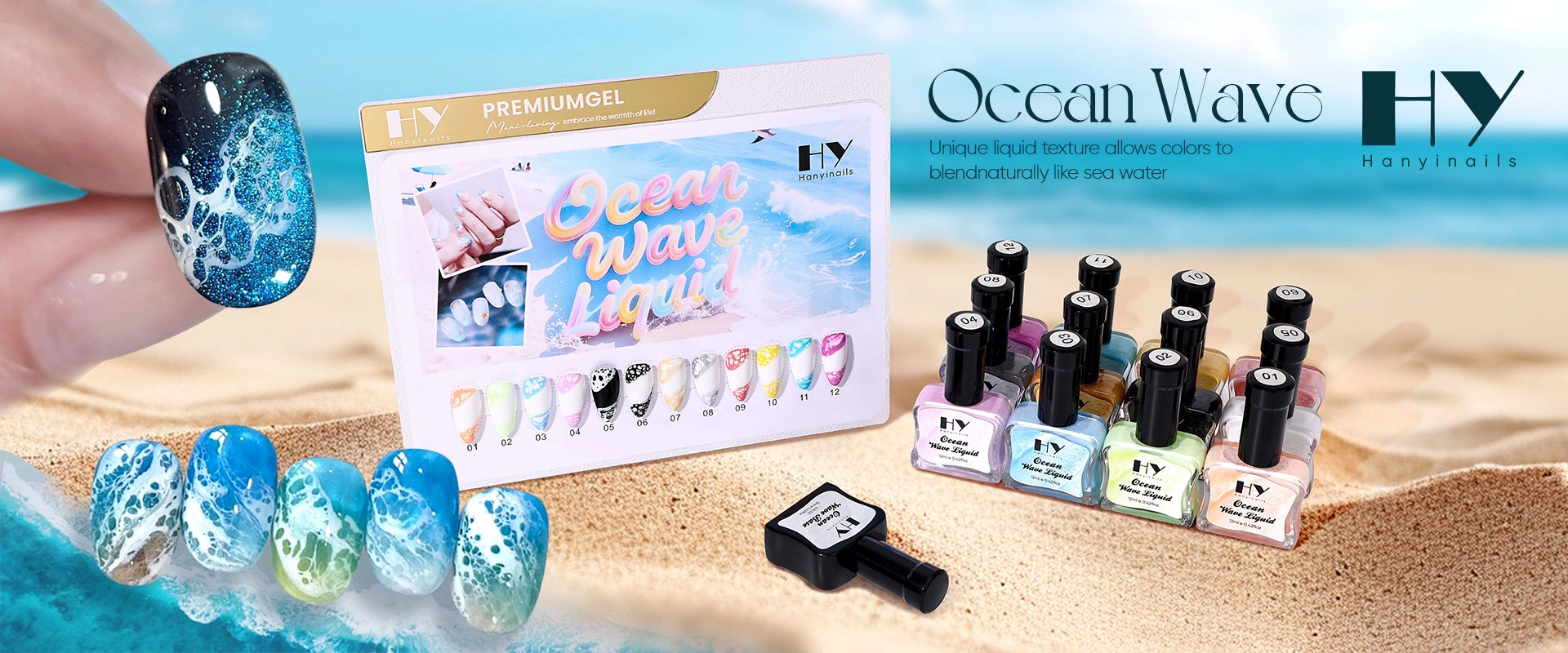 Ocean-Wave-Liquid-Banner - Hanyinails